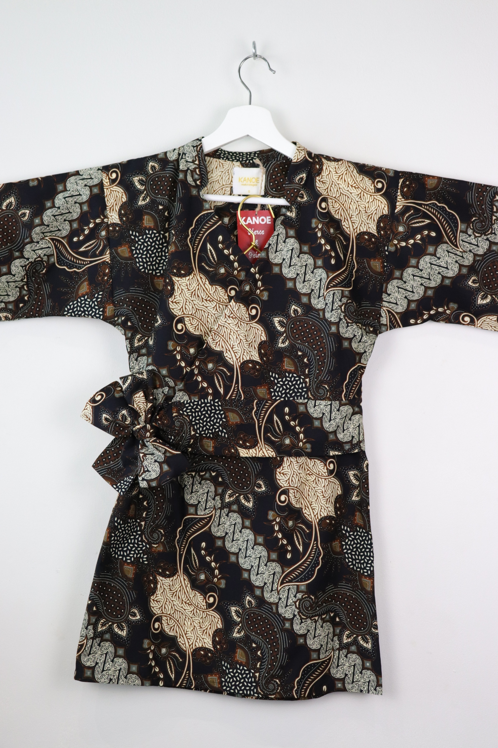 Kimono Wrap Matching Set - Meow (S/M)