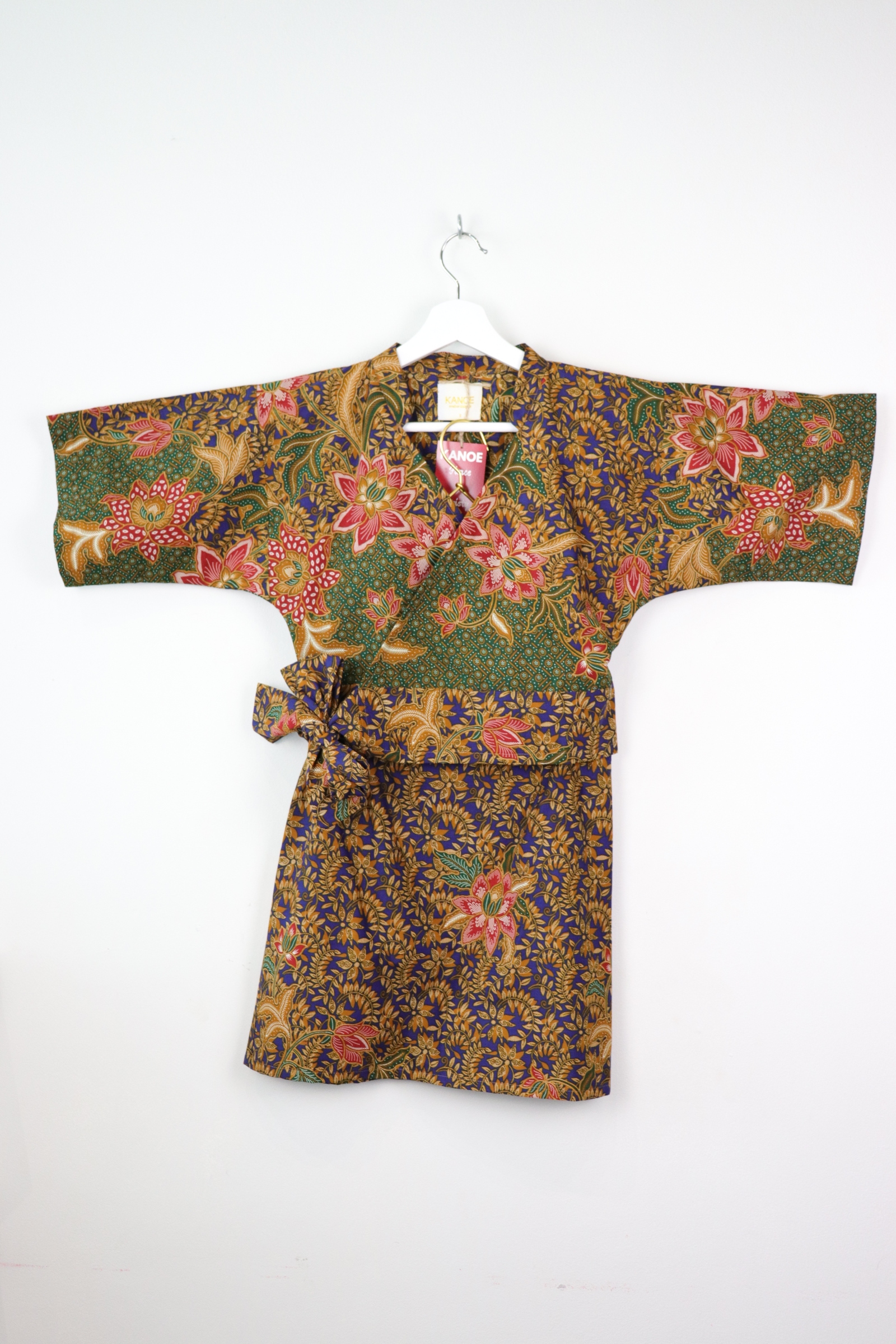 Kimono Wrap Matching Set - Merline Blue (S/M)