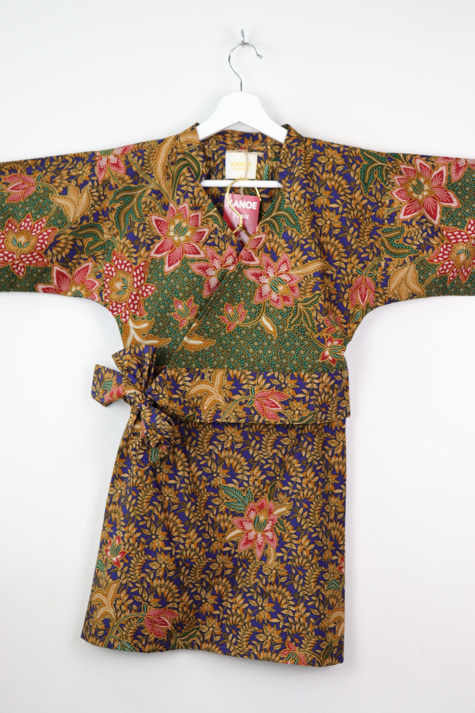 Kimono Wrap Matching Set - Merline Blue (S/M)