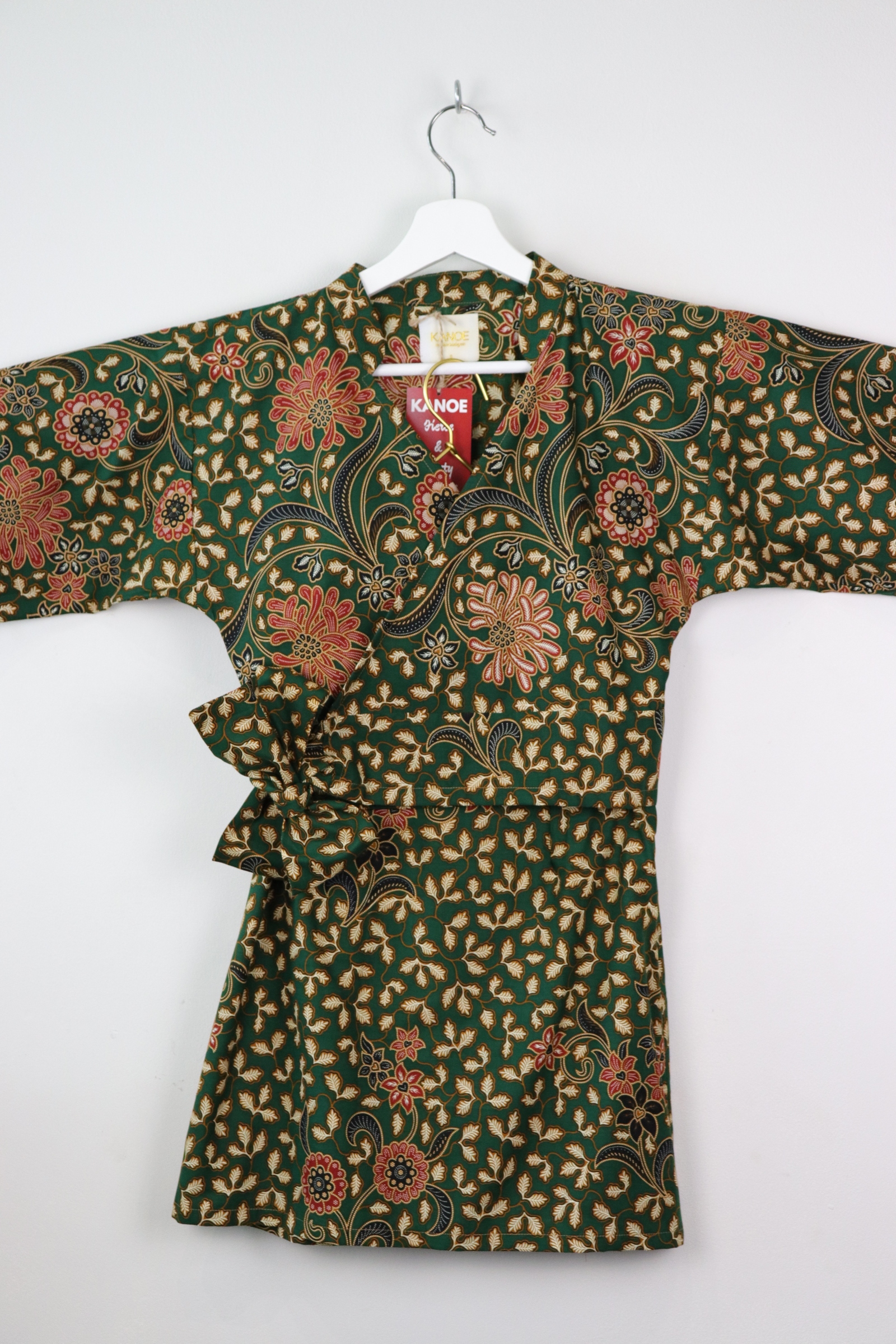 Kimono Wrap Matching Set - Ralph Green (S/M/L/XL)