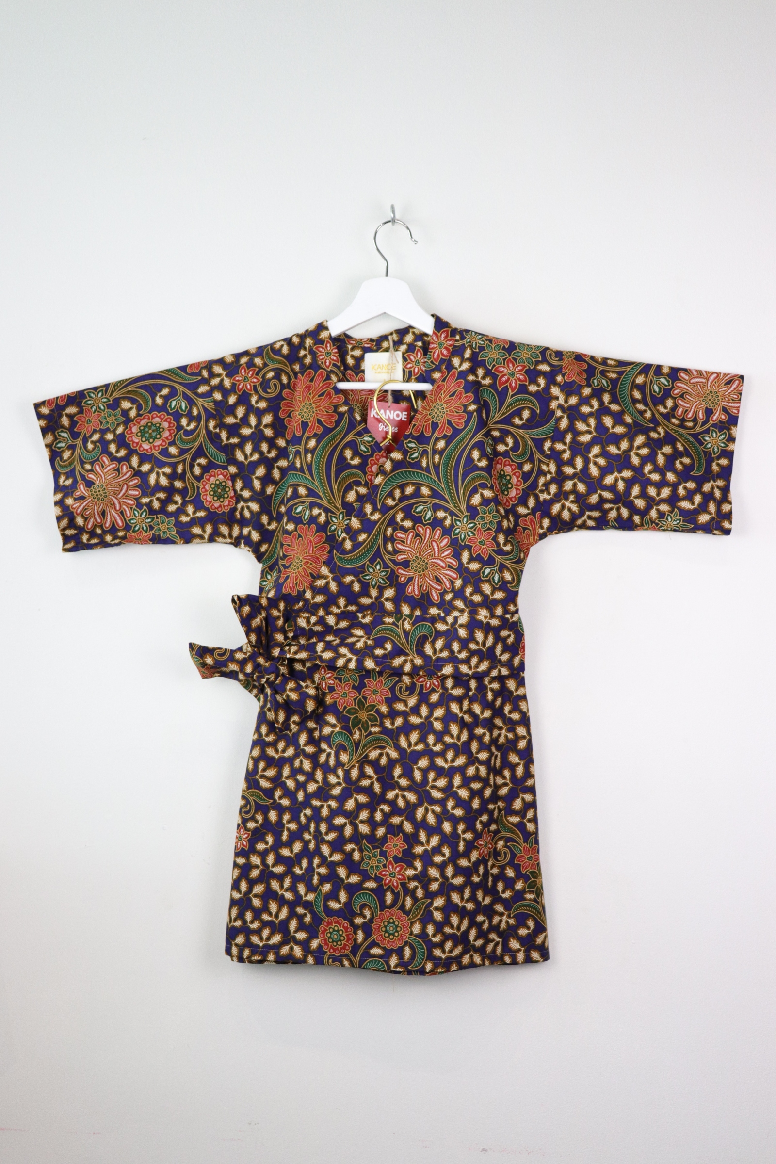 Kimono Wrap Matching Set - Ralph Blue (S/M/L/XL)