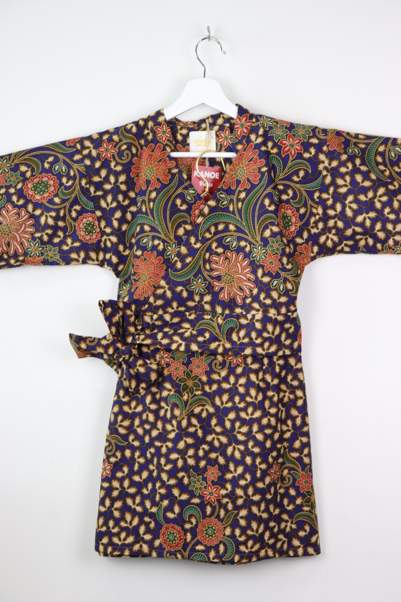 Kimono Wrap Matching Set - Ralph Blue (S/M/L/XL)