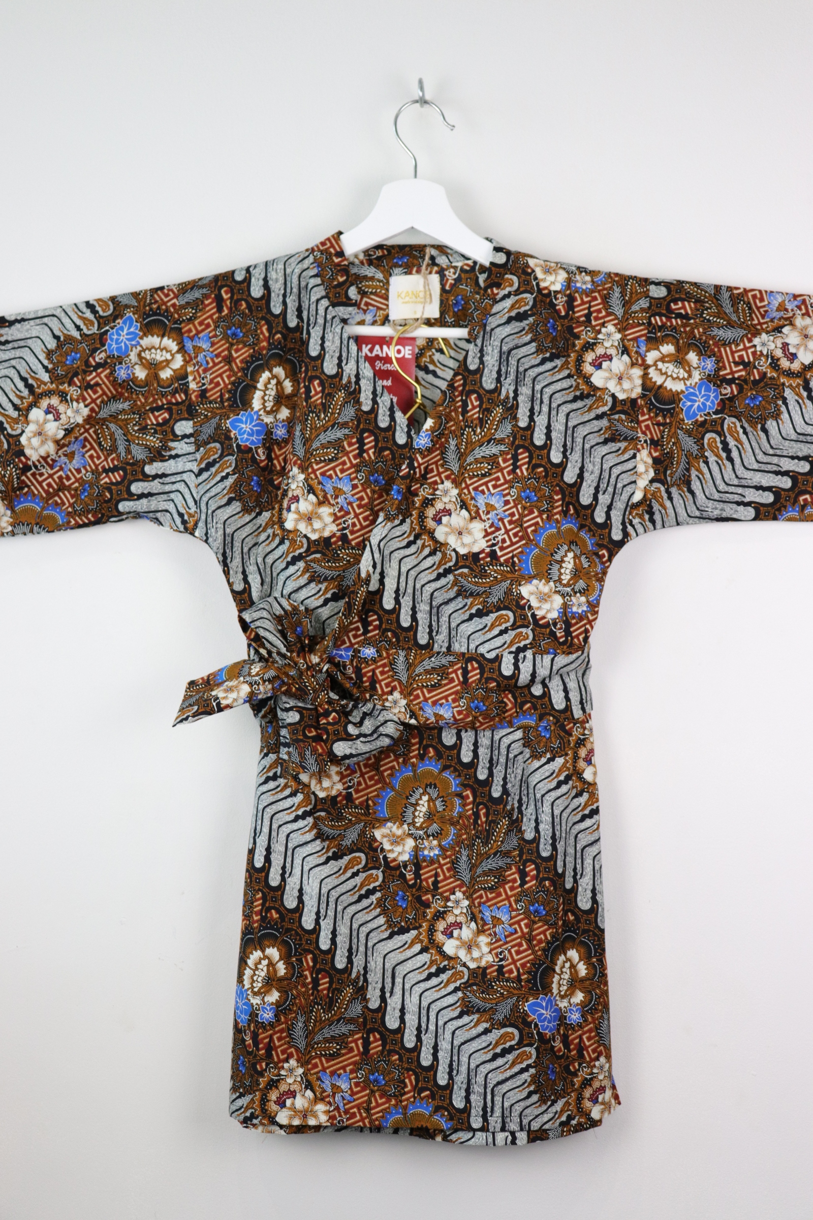 Kimono Wrap Matching Set - Miu Miu Red (S/M/L/XL)