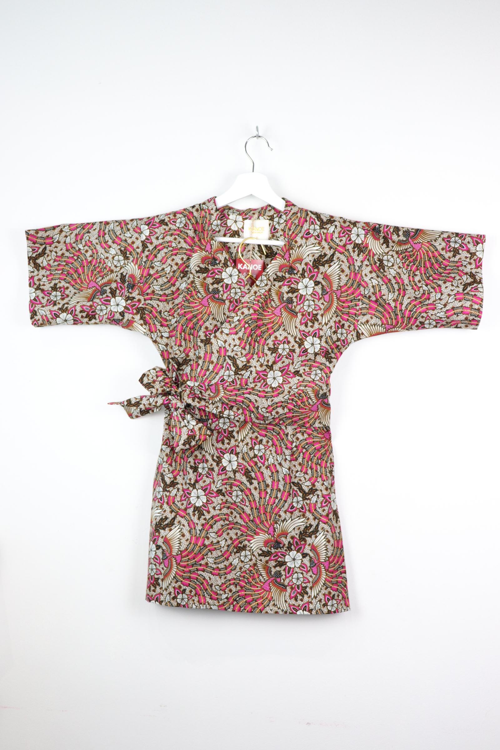 Kimono Wrap Matching Set - Oui Oui Pink (S/M)