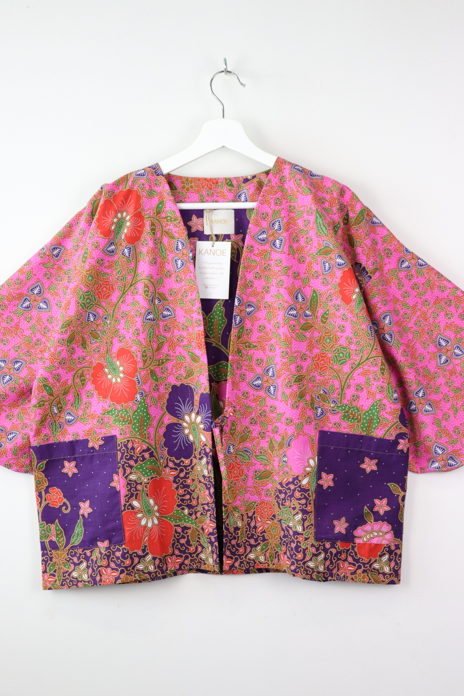Batik Kimono Signature - Orchid Fab