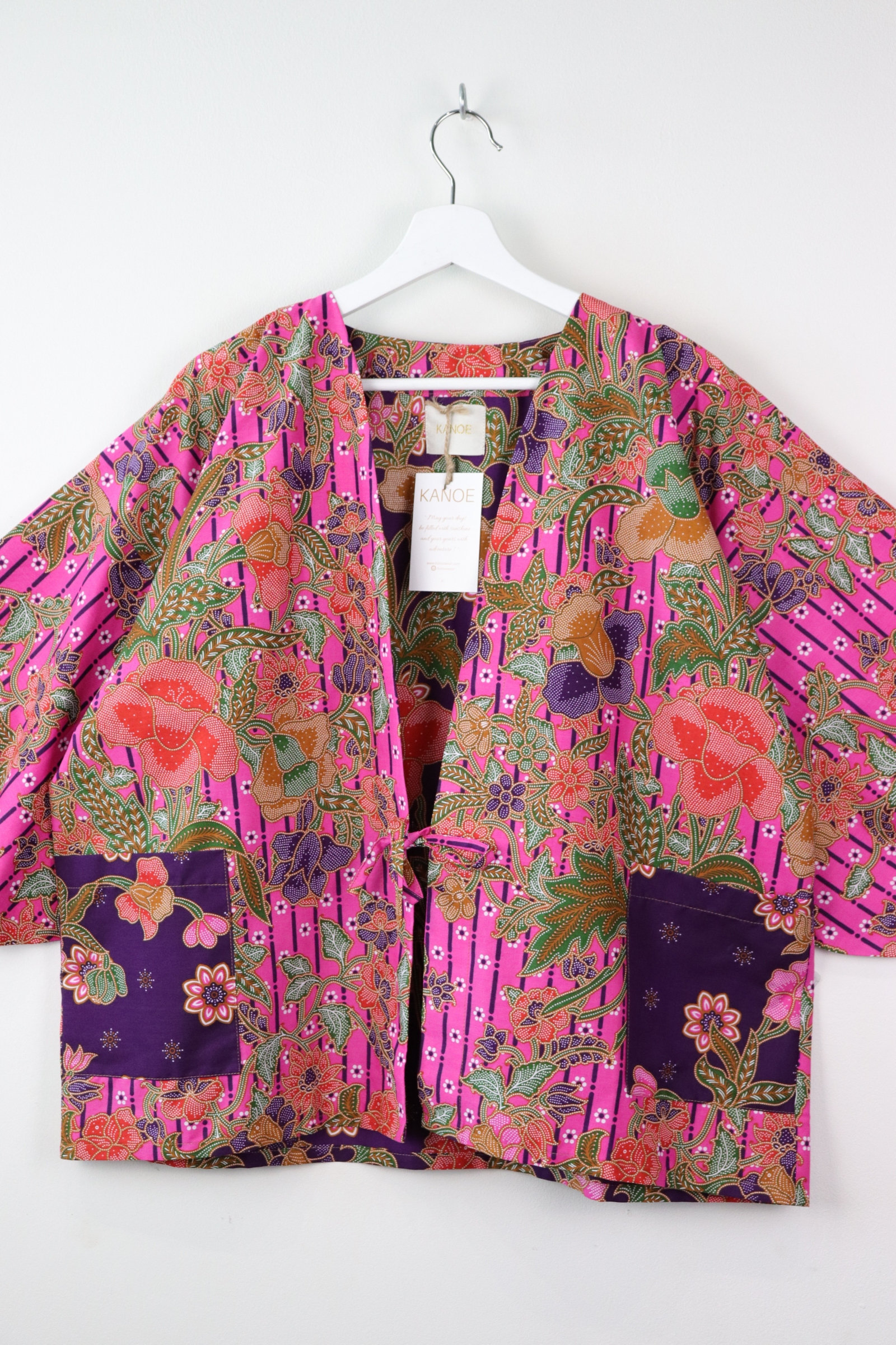 Batik Kimono Signature - Roselle Tea