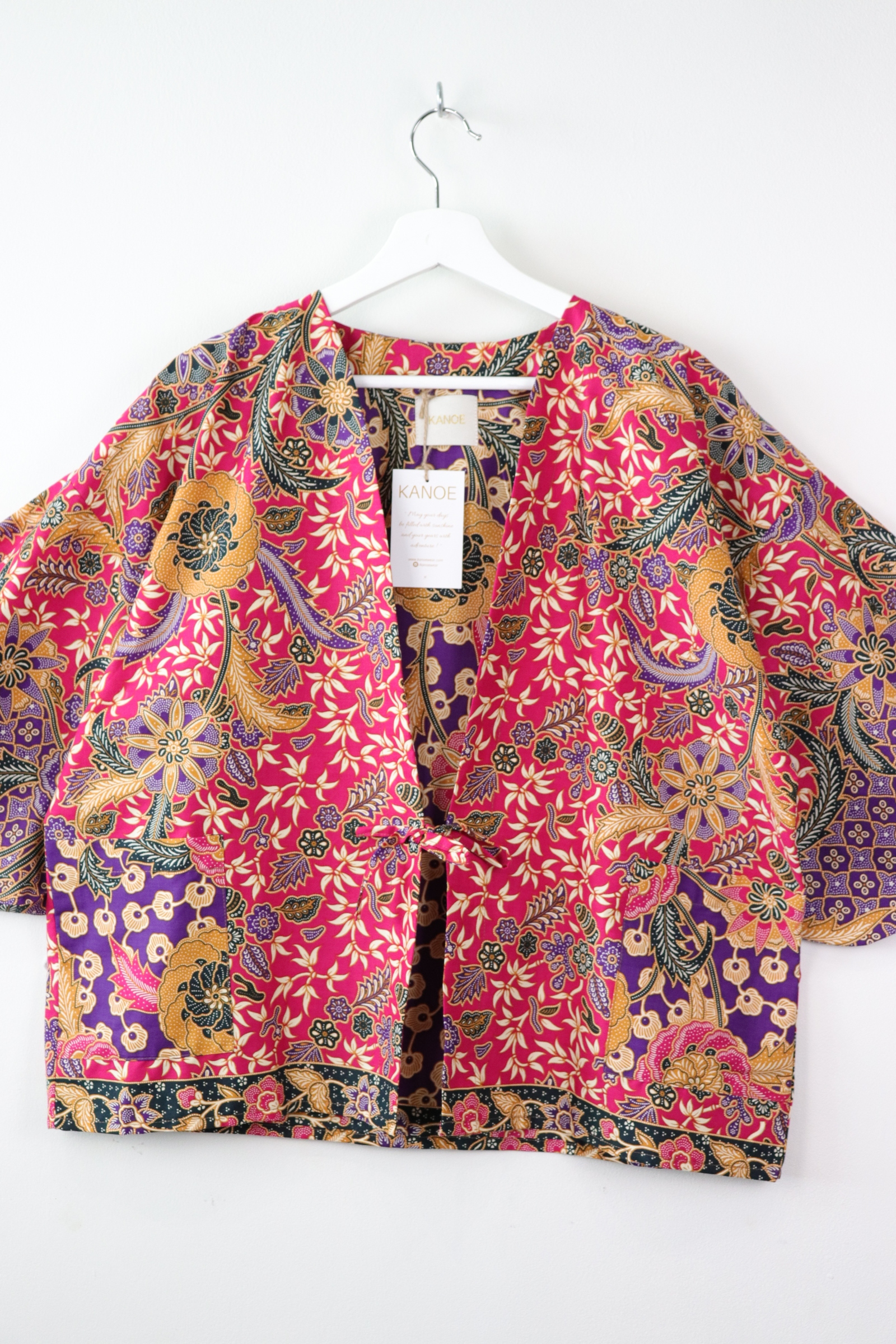 Batik Kimono Signature - Bambu Rose