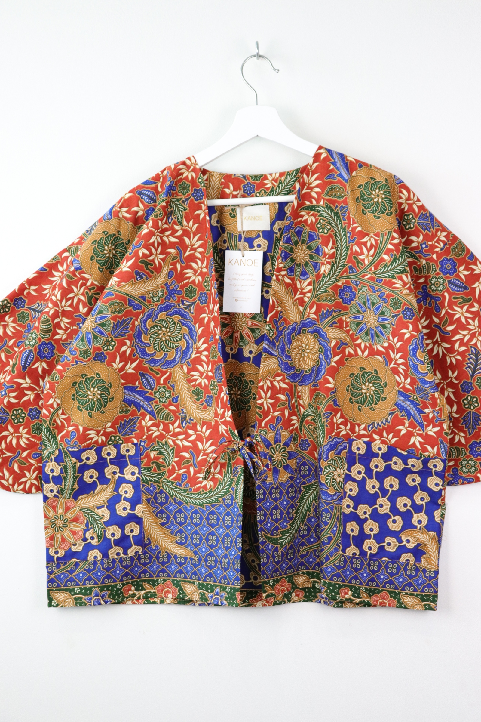Batik Kimono Signature - Bambu Saffron