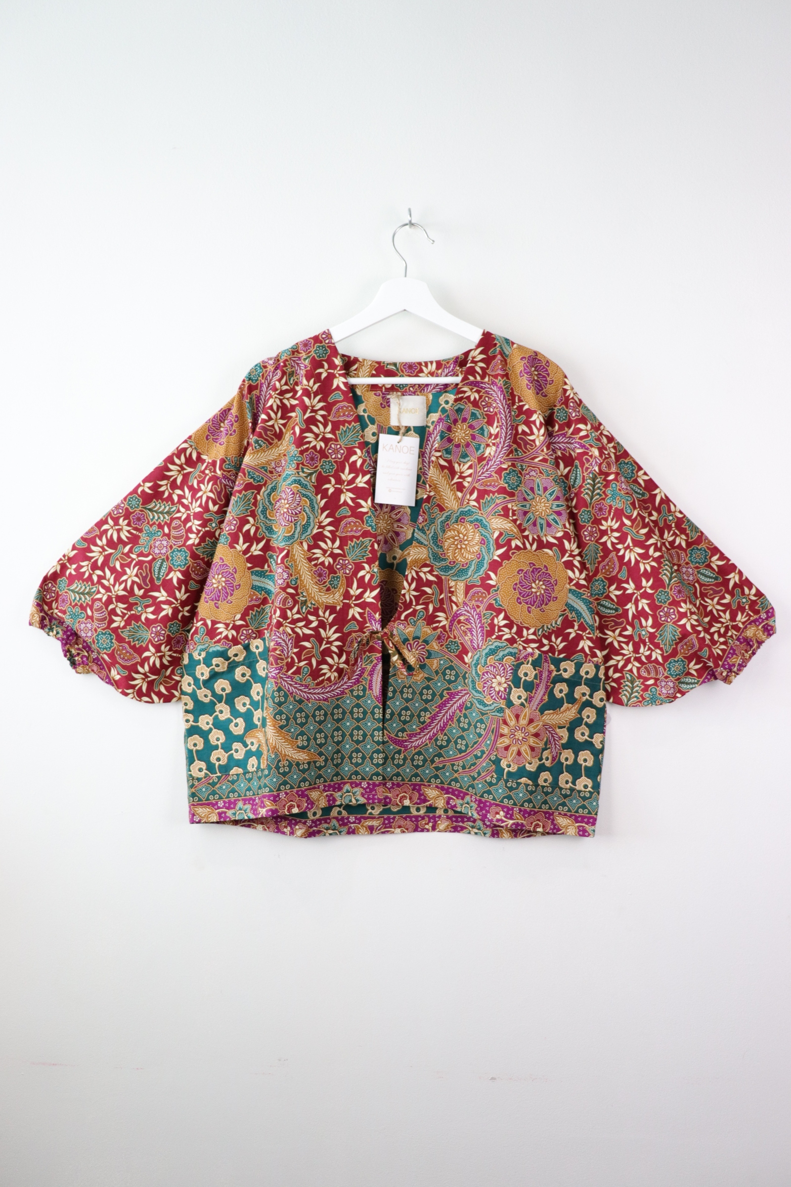 Batik Kimono Signature - Bambu Redbean