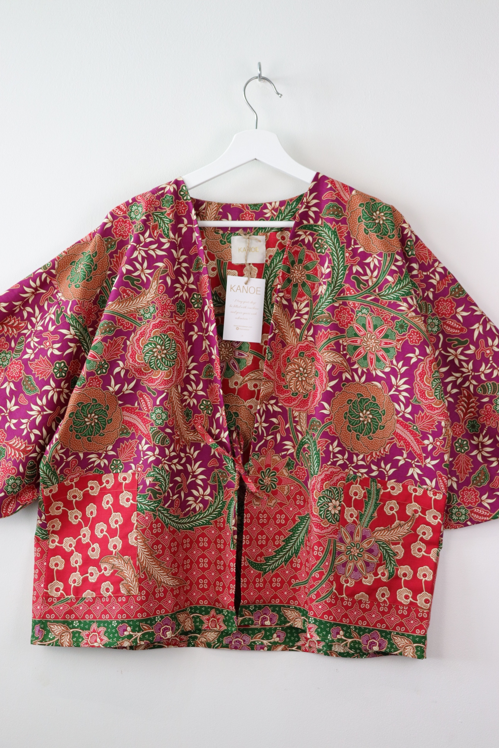 Batik Kimono Signature - Bambu Taro