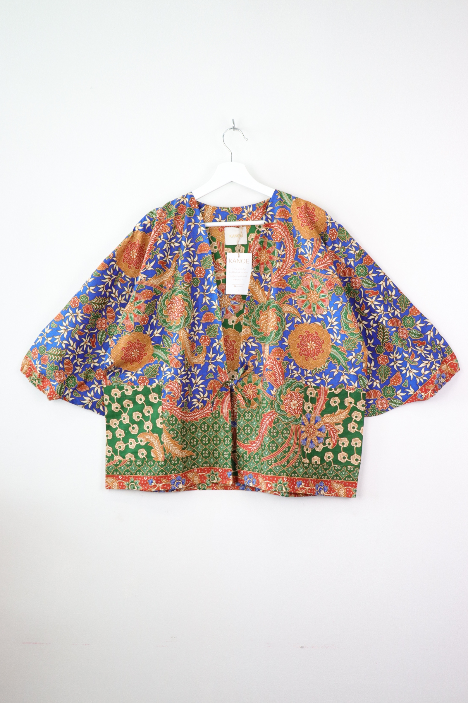Batik Kimono Signature - Bambu Blueberry