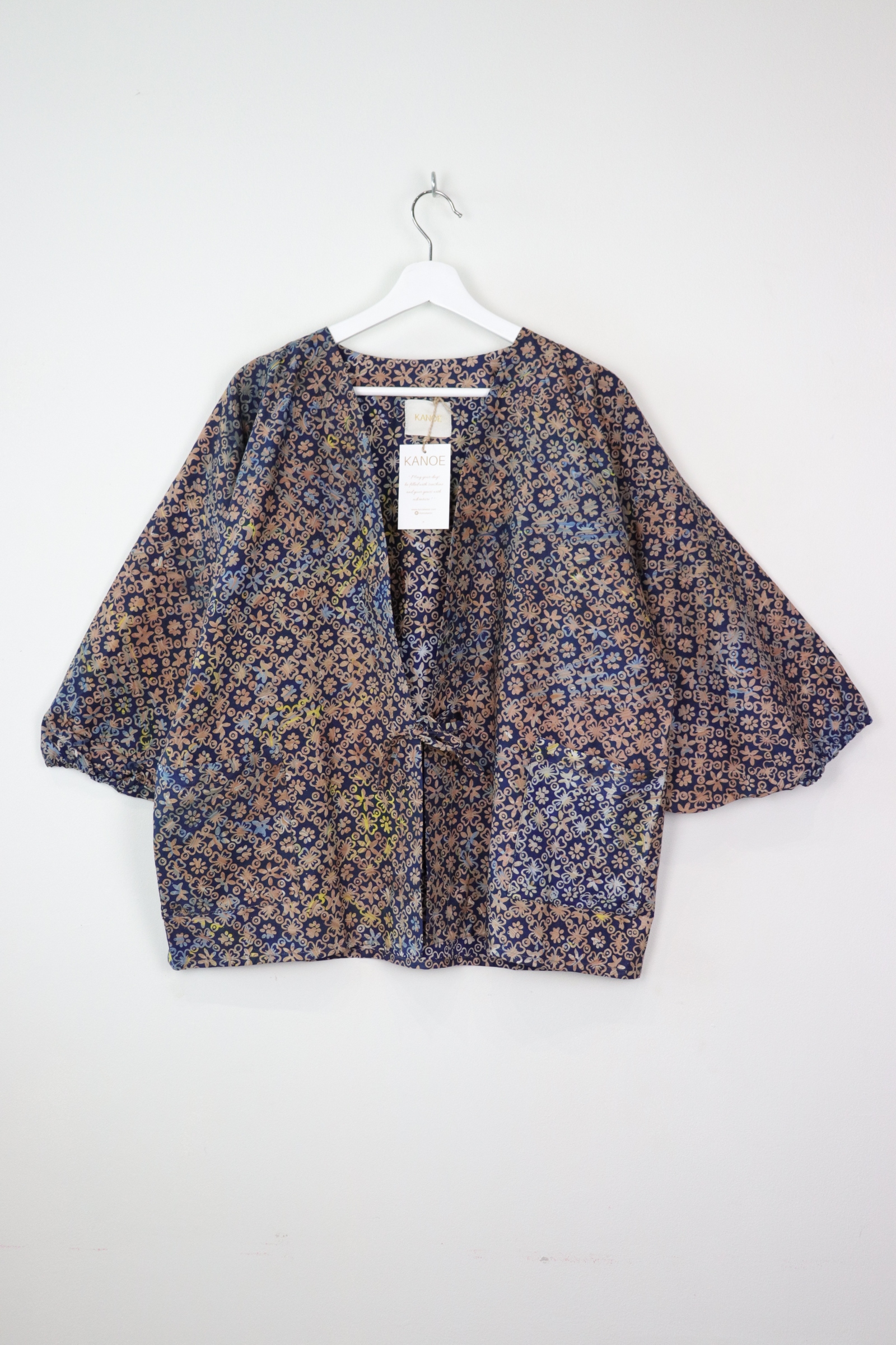 Batik Kimono Signature - Deep Ocean
