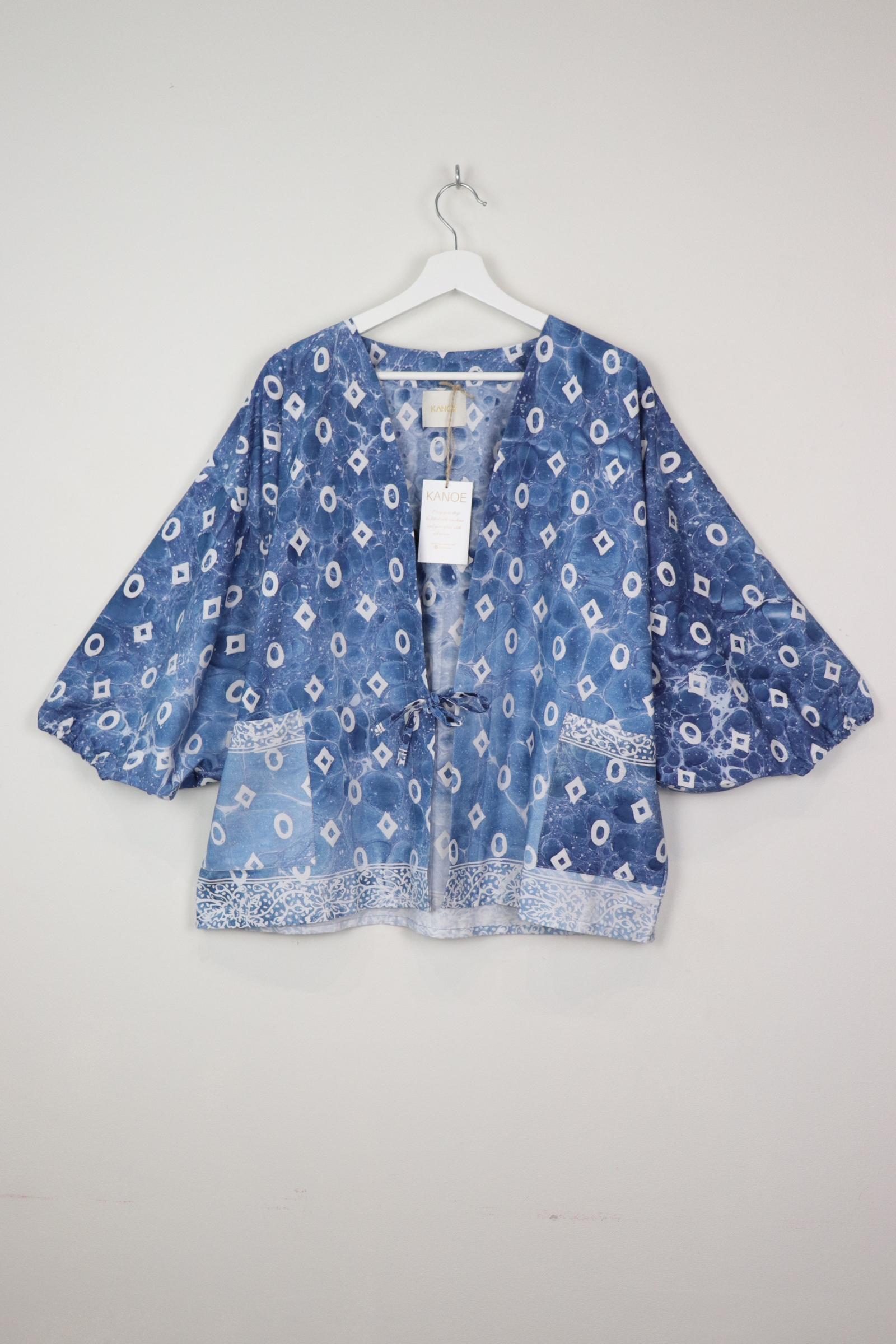 Batik Kimono Signature - Sapphire Blue