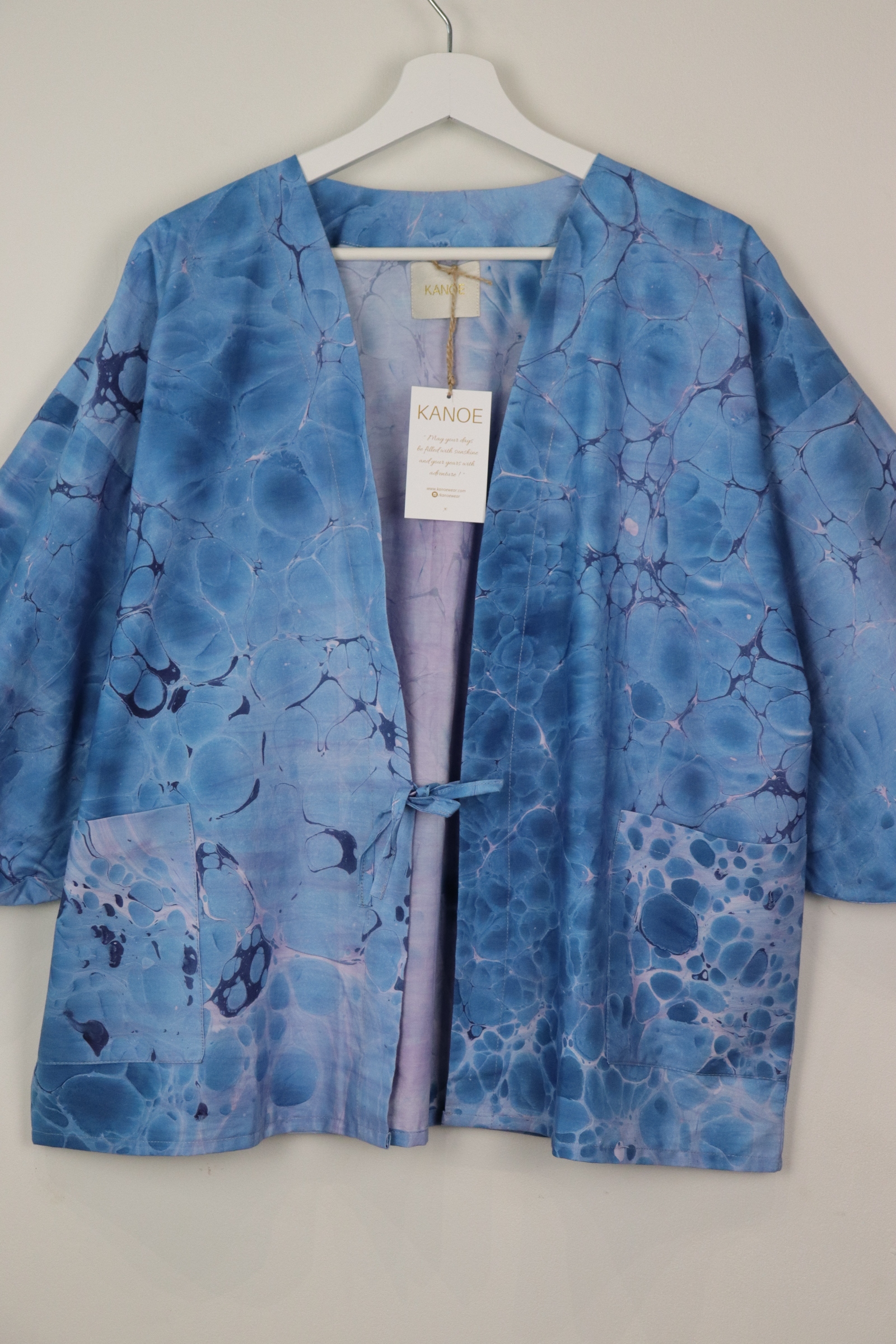 Batik Kimono Signature - Ocean Blue