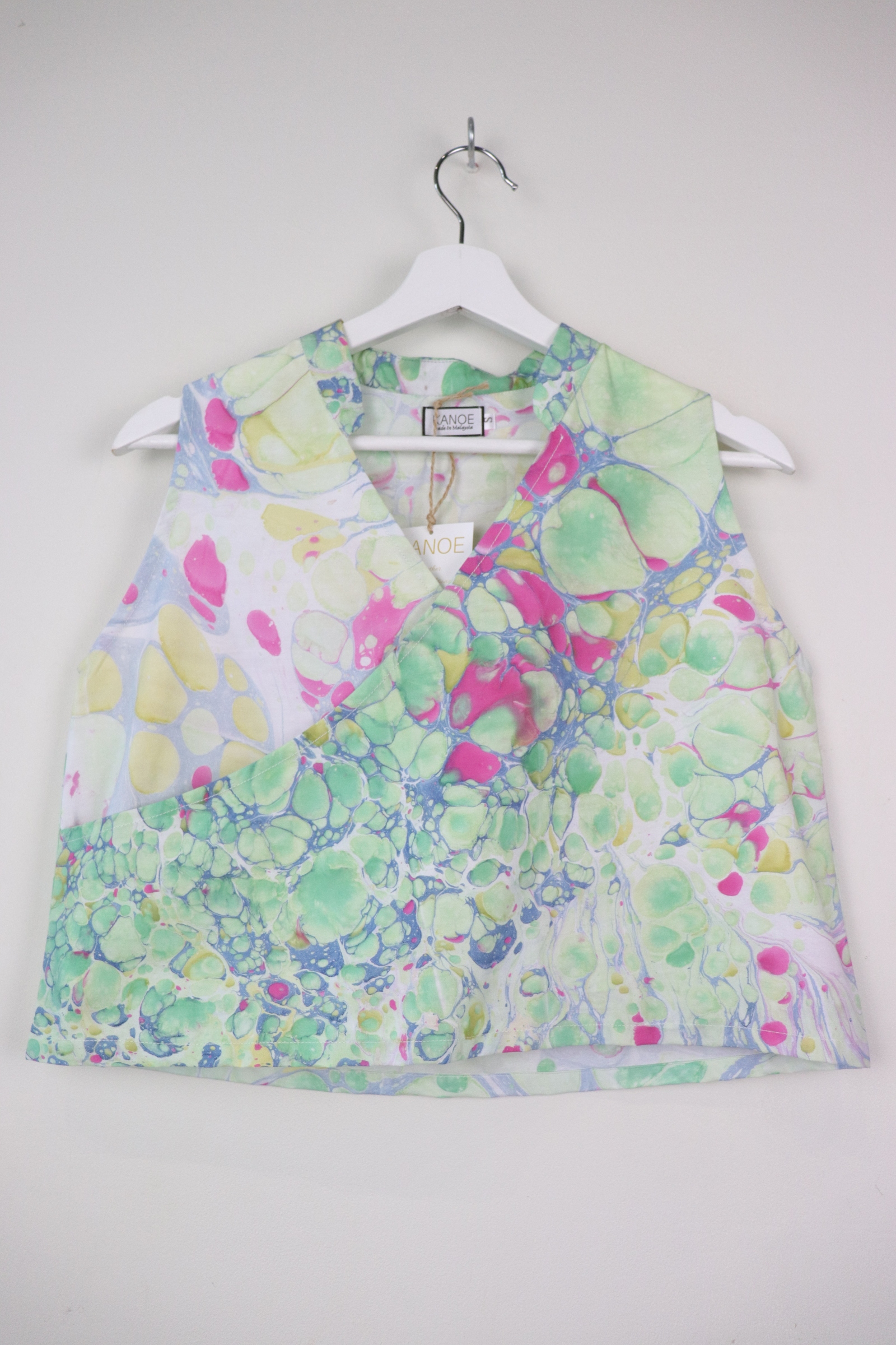 Handmade SamFu Mini Top ( S-M ) - Fairy Green