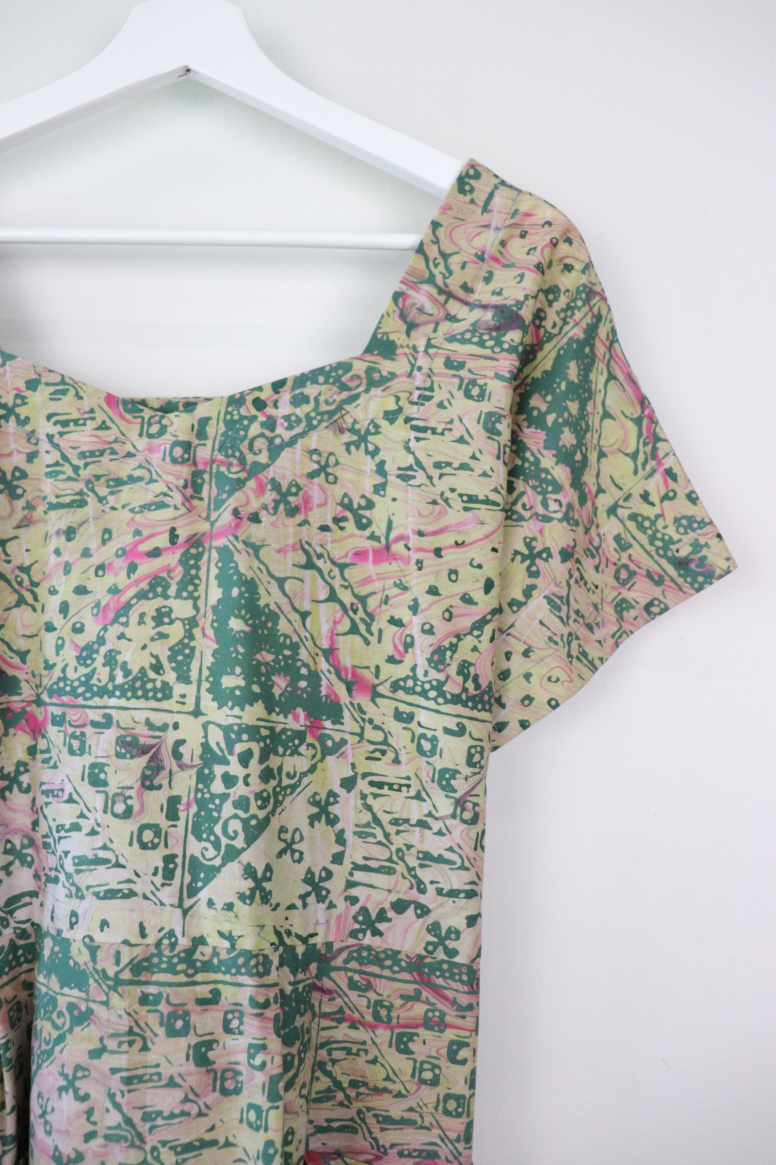 Sweetheart Dress - Sweet Mint [HandMade Batik]