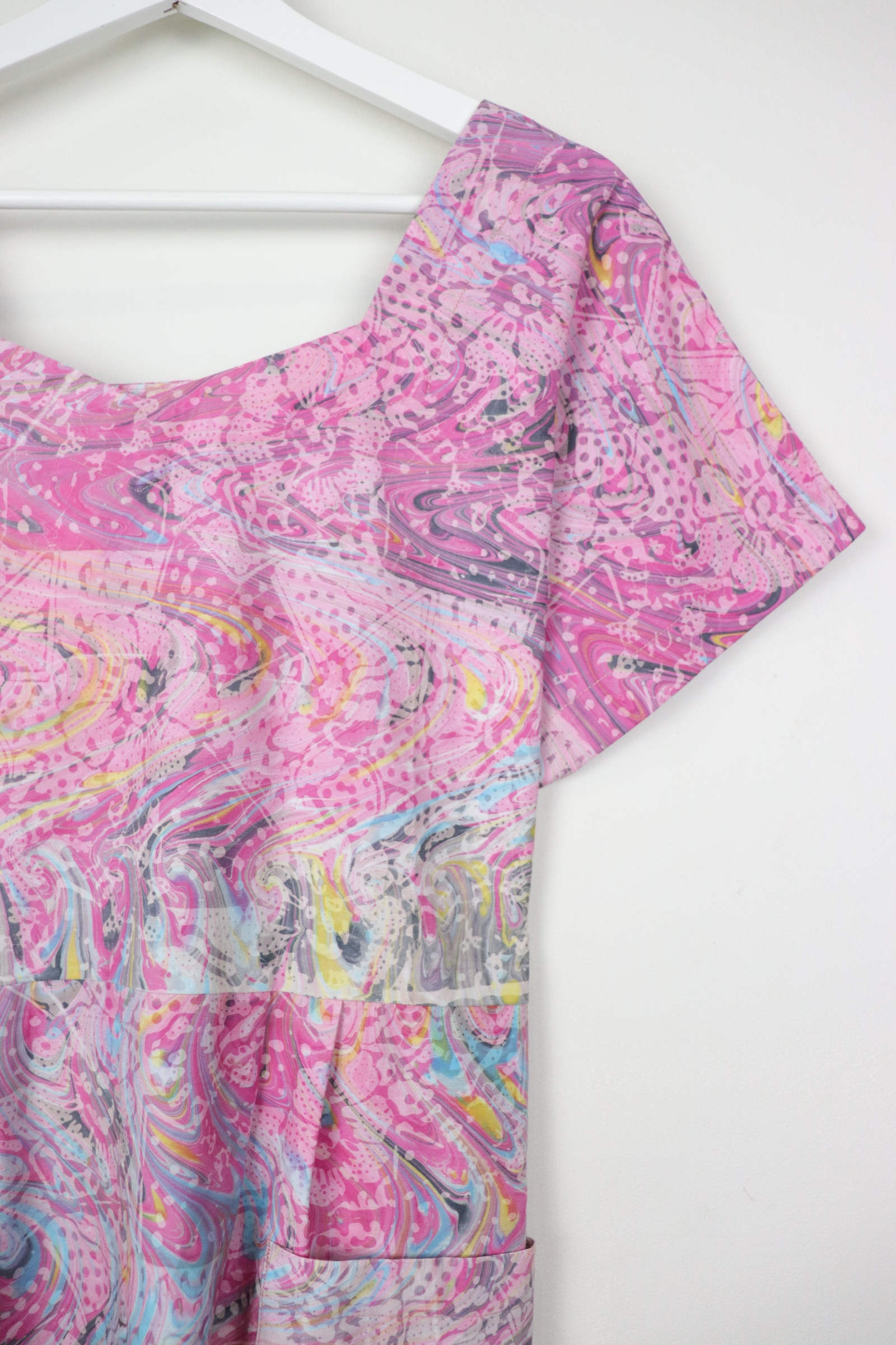 Sweetheart Dress - Bubblegum [HandMade Batik]