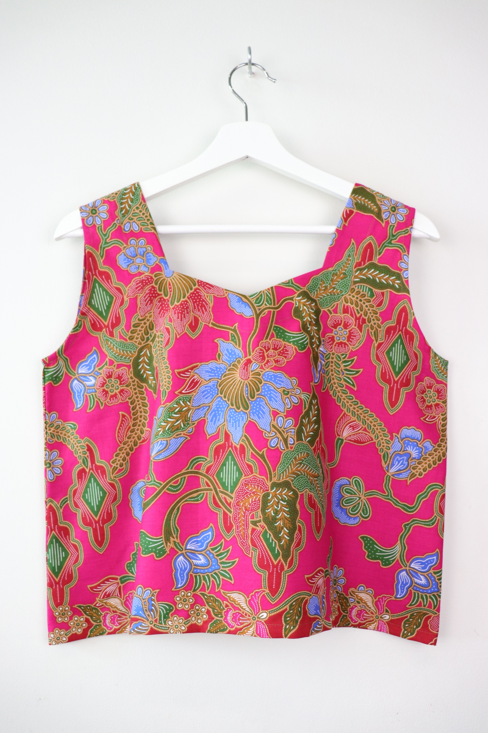 Sweetheart Batik Top - Molly (Pink)