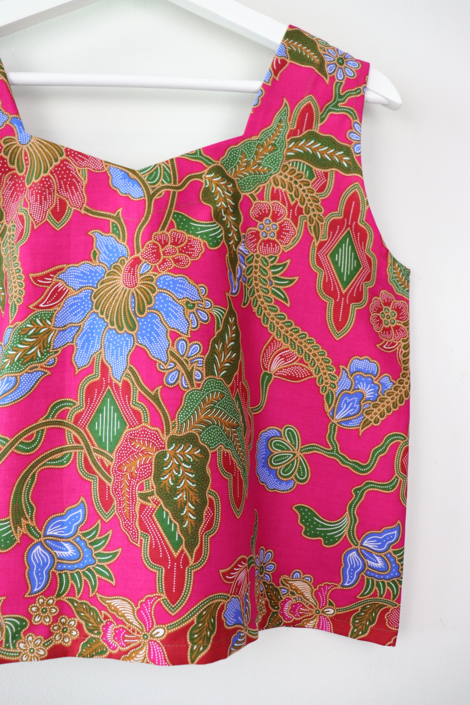Sweetheart Batik Top - Molly (Pink)