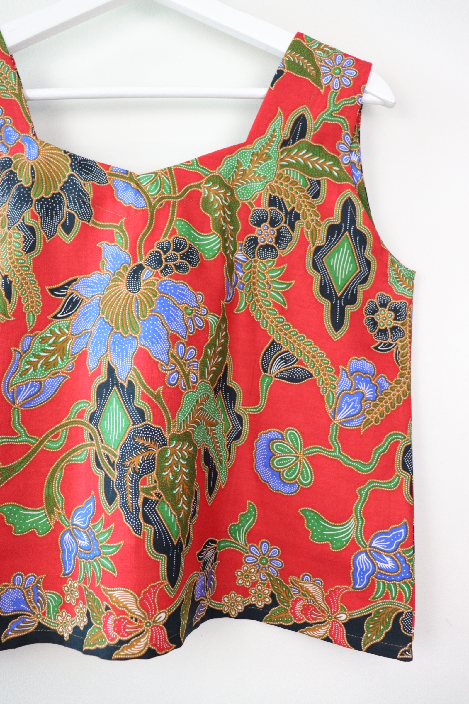 Sweetheart Batik Top - Callie