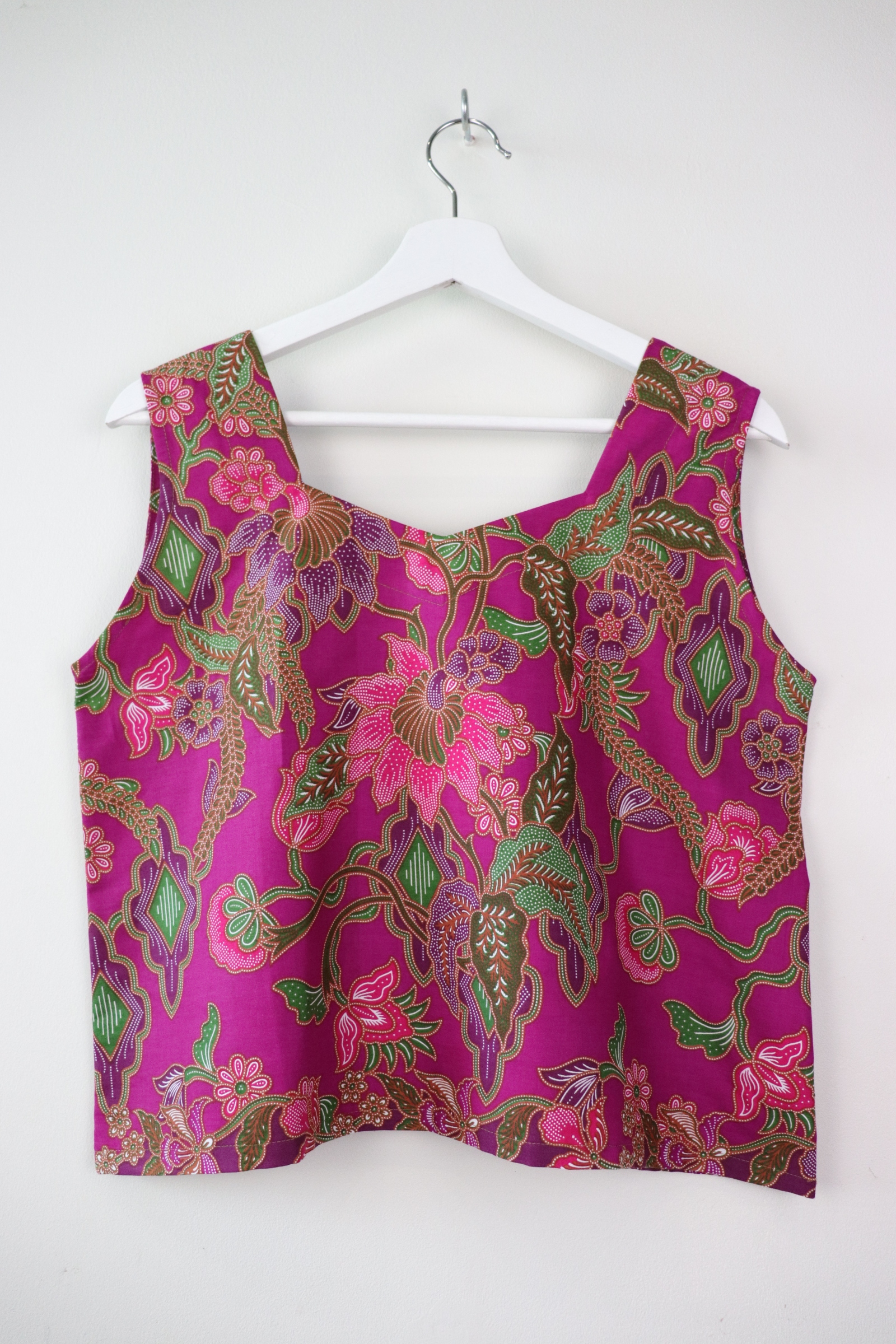 Sweetheart Batik Top - Margot