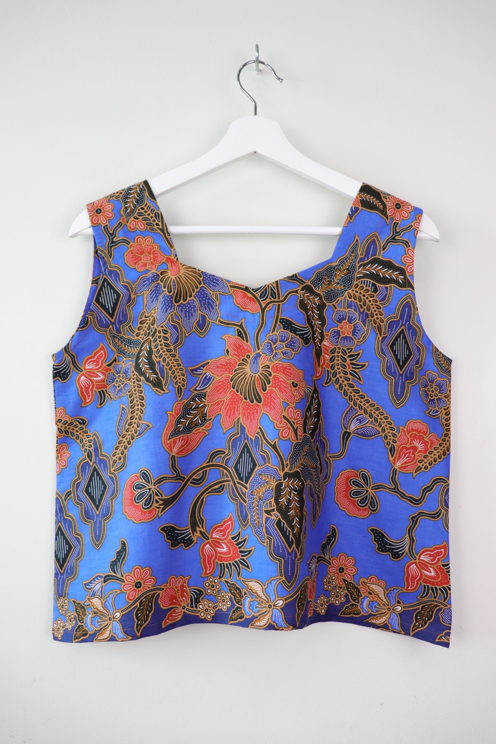 Sweetheart Batik Top - Evangeline