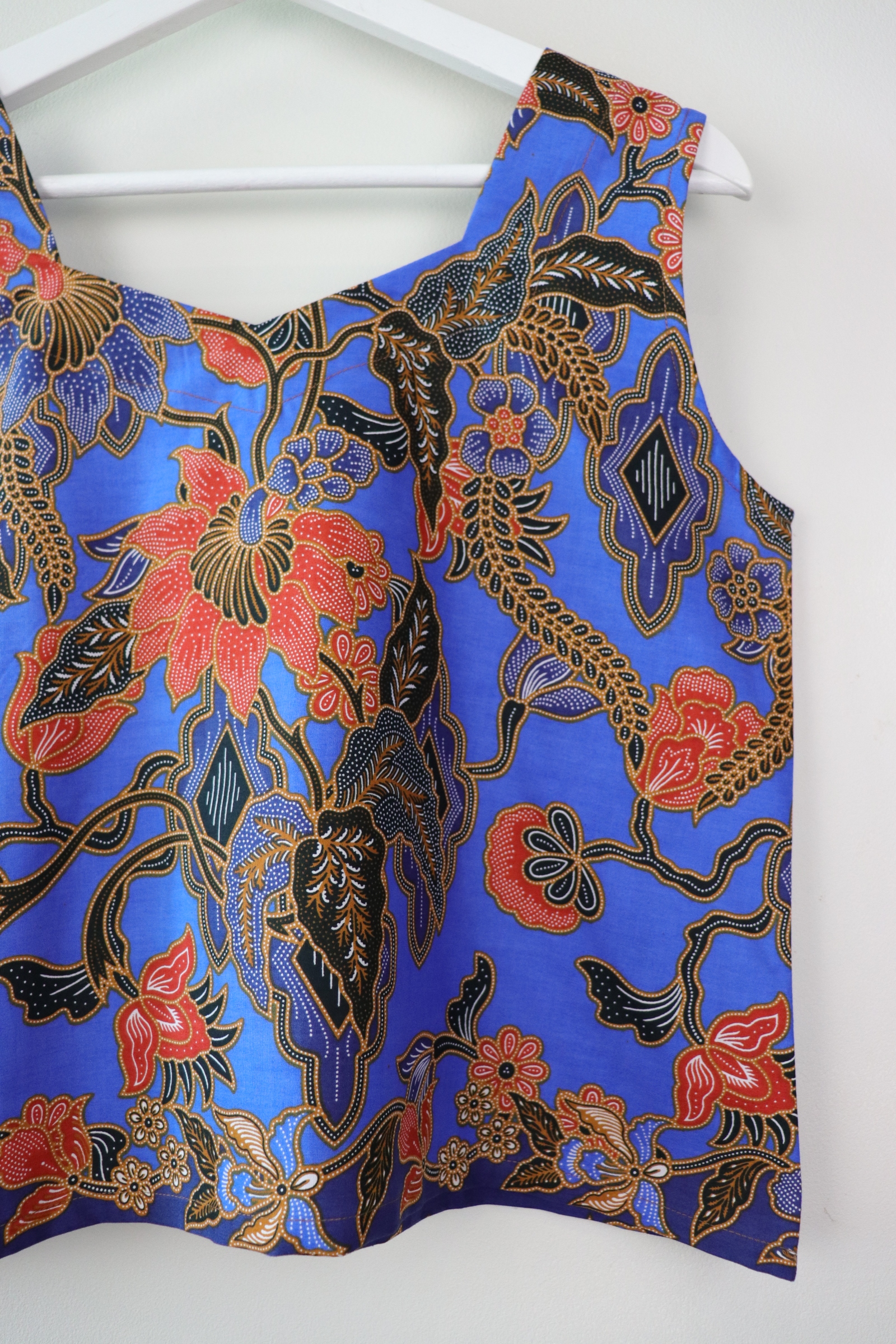 Sweetheart Batik Top - Evangeline