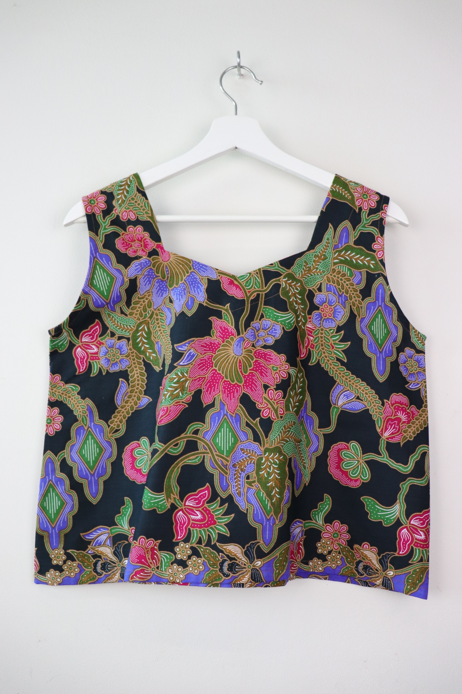 Sweetheart Batik Top - Briella