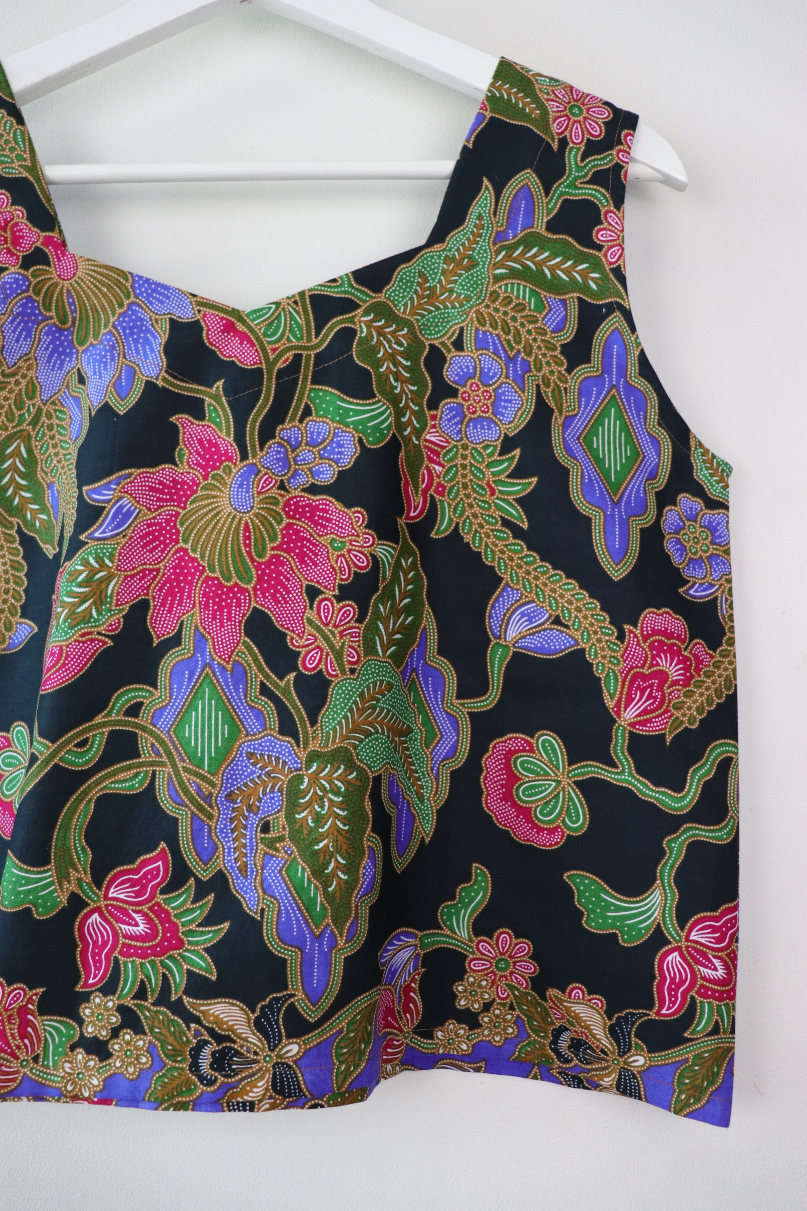 Sweetheart Batik Top - Briella