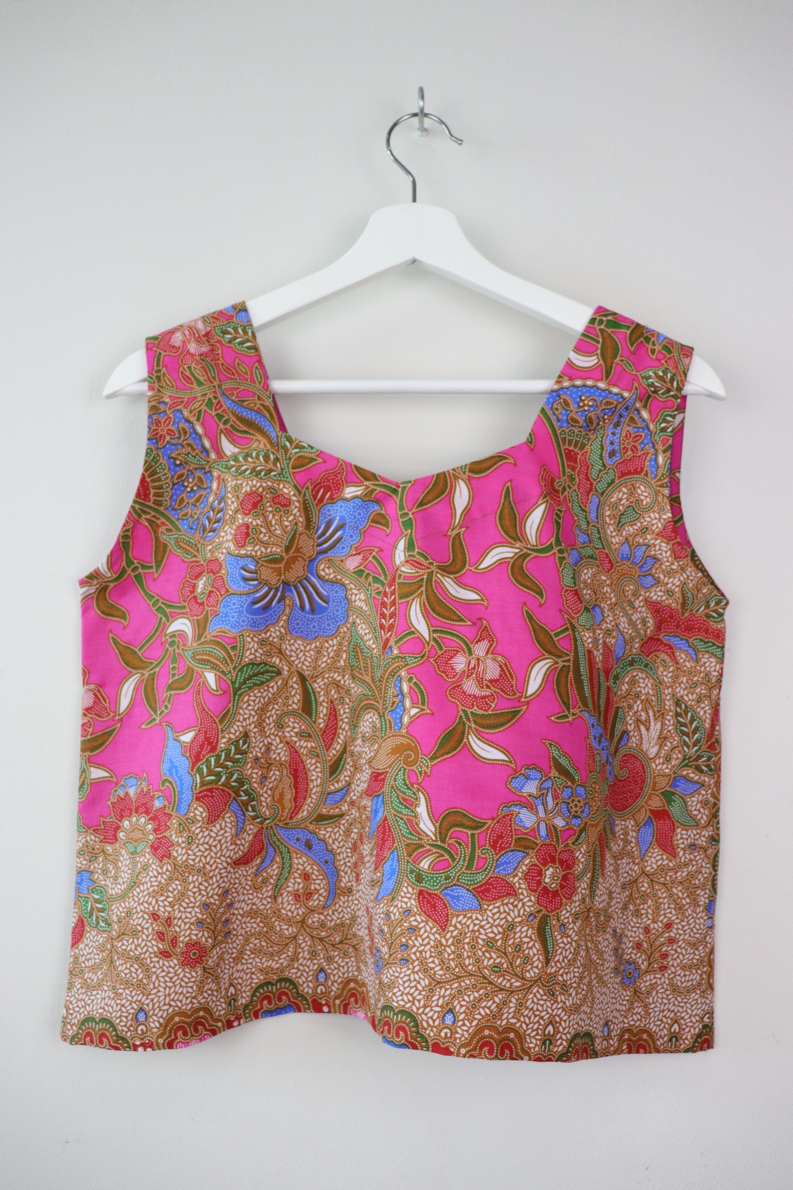 Sweetheart Batik Top - Mabel (Pink)