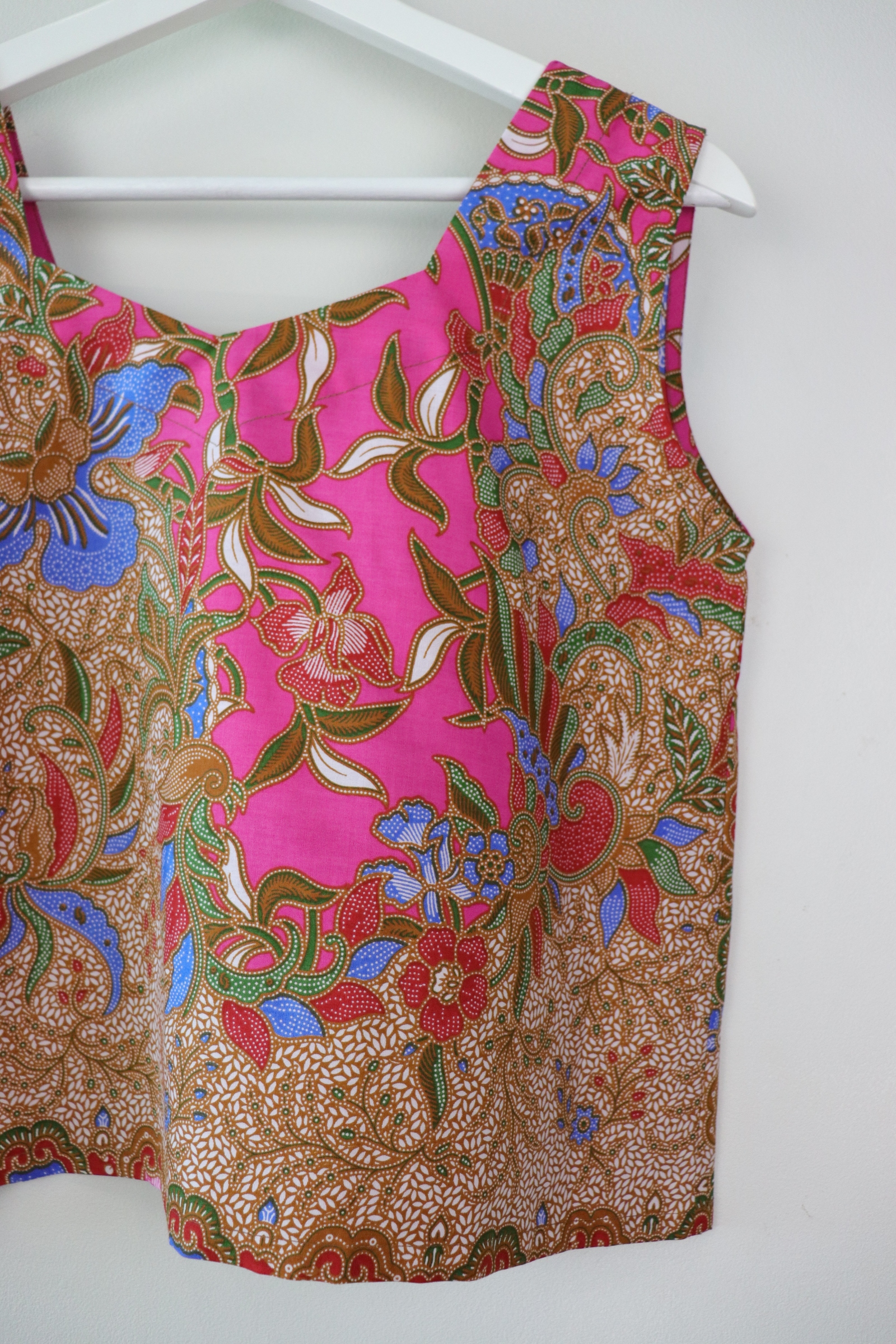 Sweetheart Batik Top - Mabel (Pink)