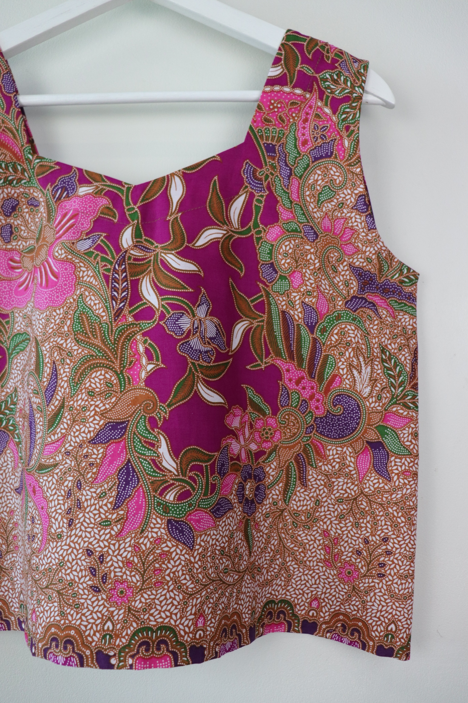 Sweetheart Batik Top - Amanda