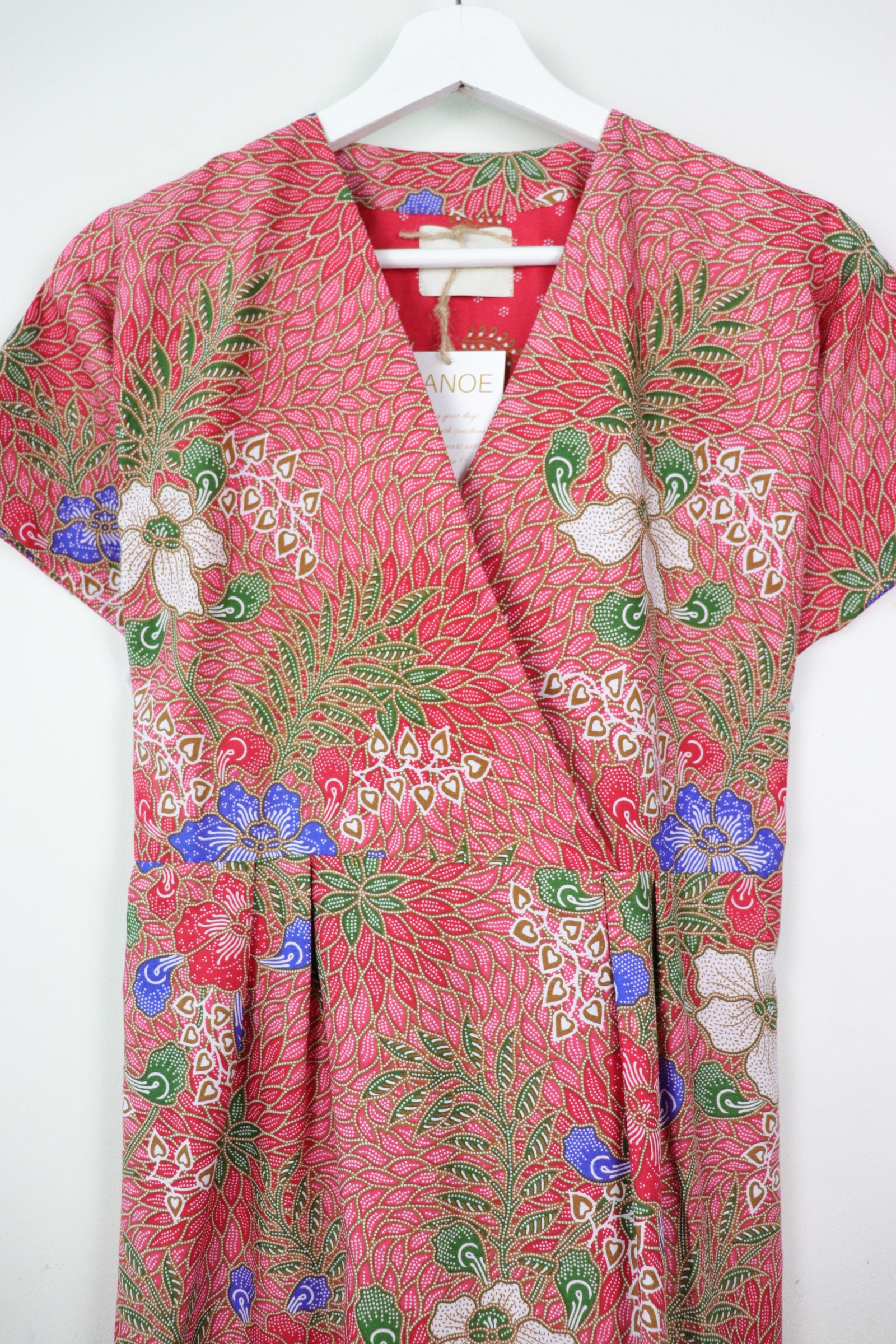 Kimono wrap dress - Cherry Blossoms