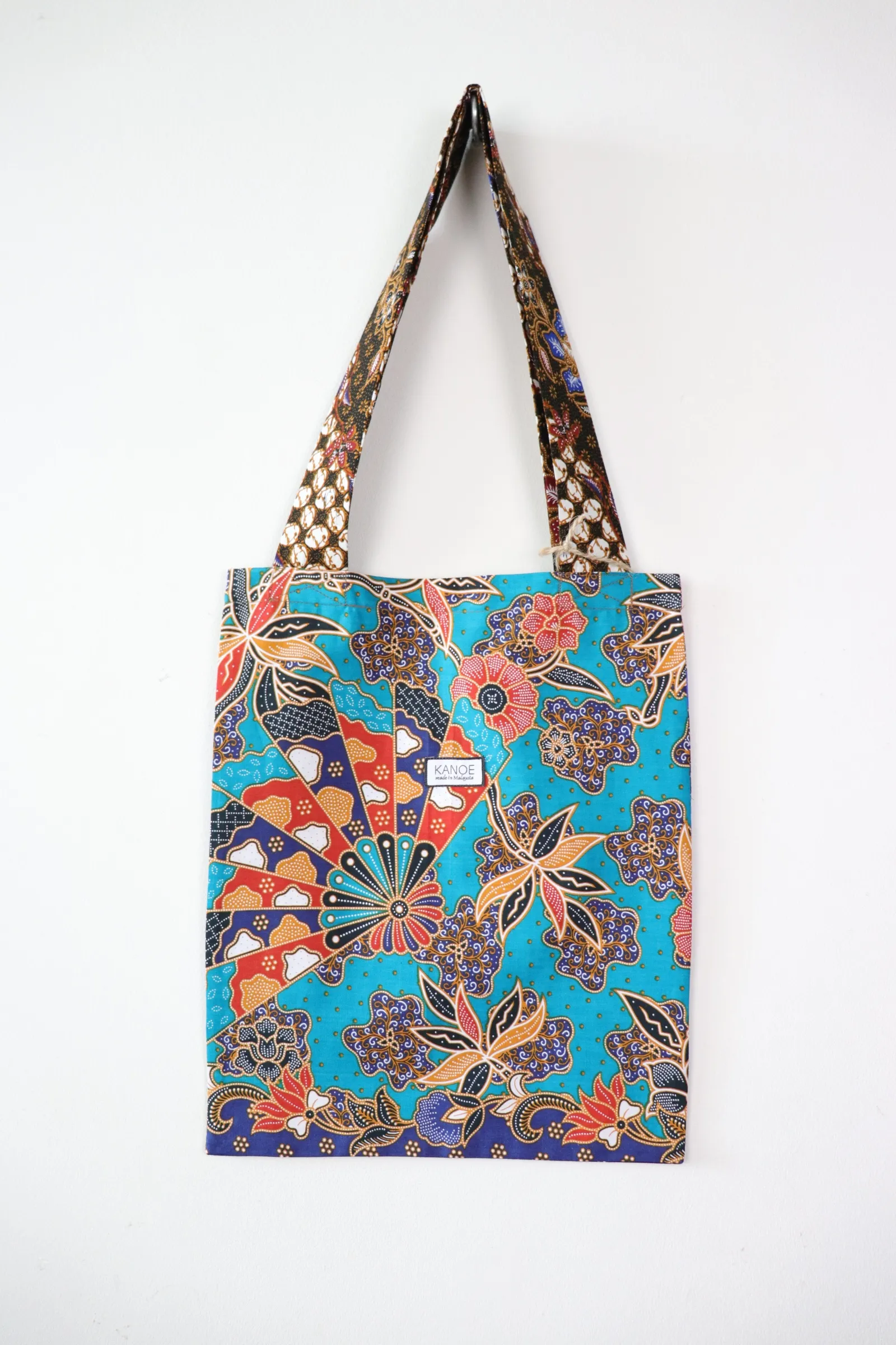 Batik Tote Bag (M) - Aqua