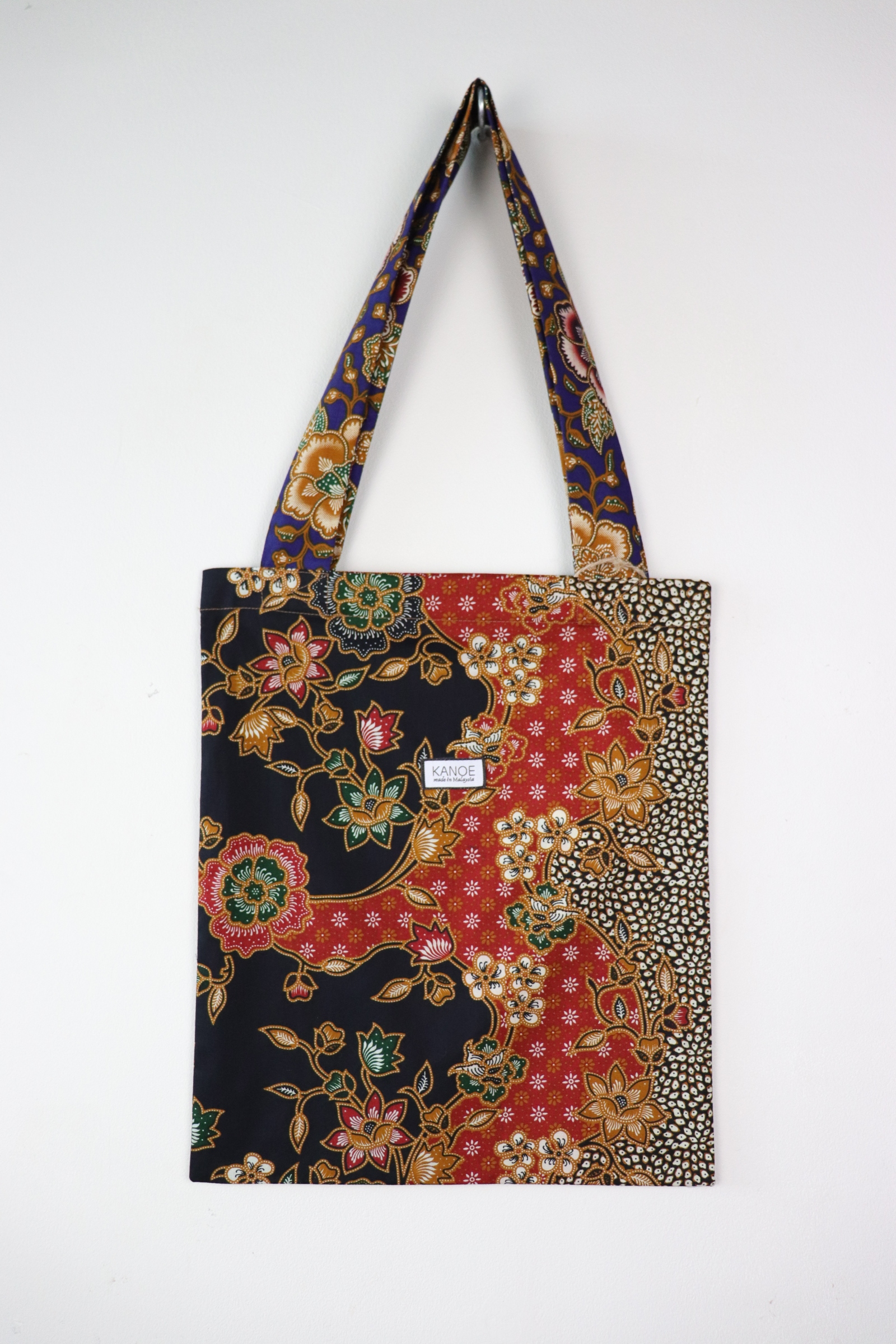 Batik Tote Bag (M) - Heart