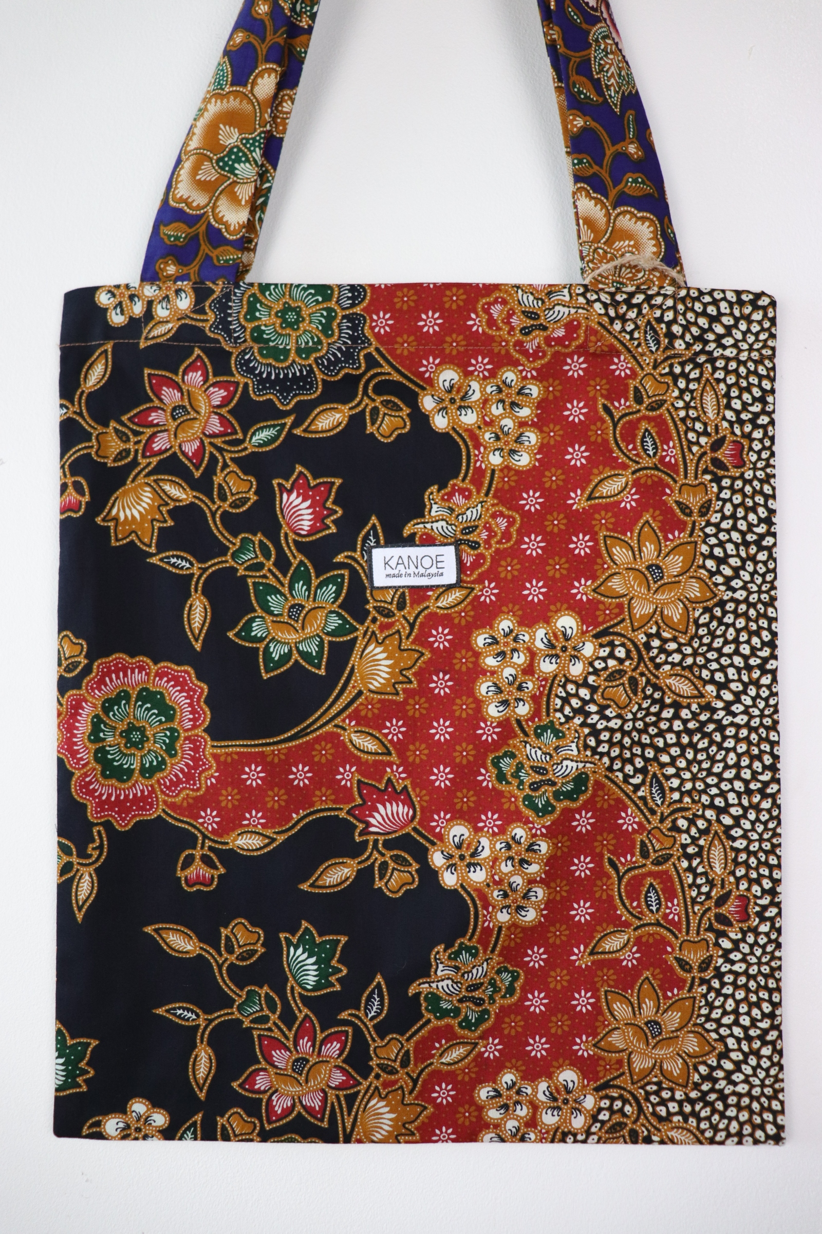 Batik Tote Bag (M) - Heart