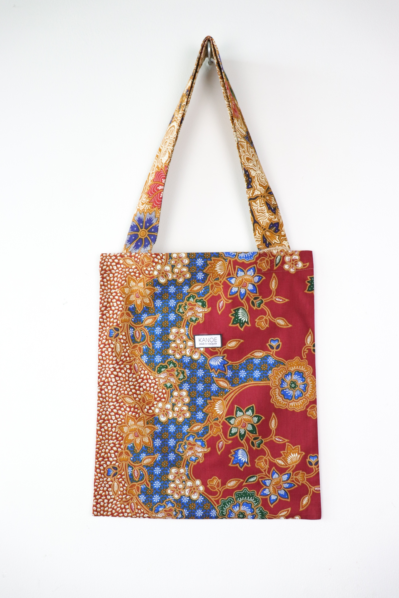 Batik Tote Bag (M) - River (Sand)