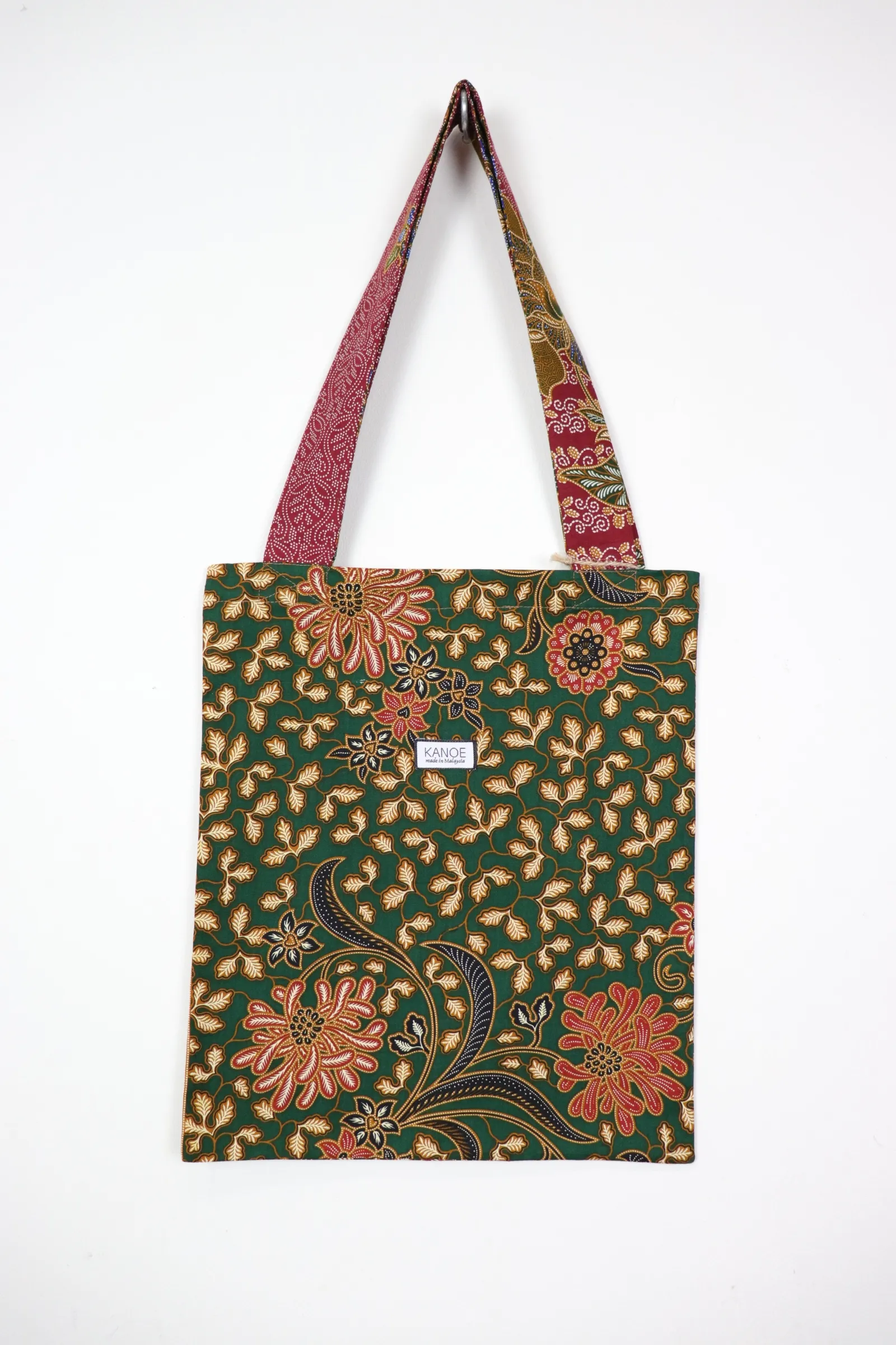 Batik Tote Bag (M) -  Ivy Green