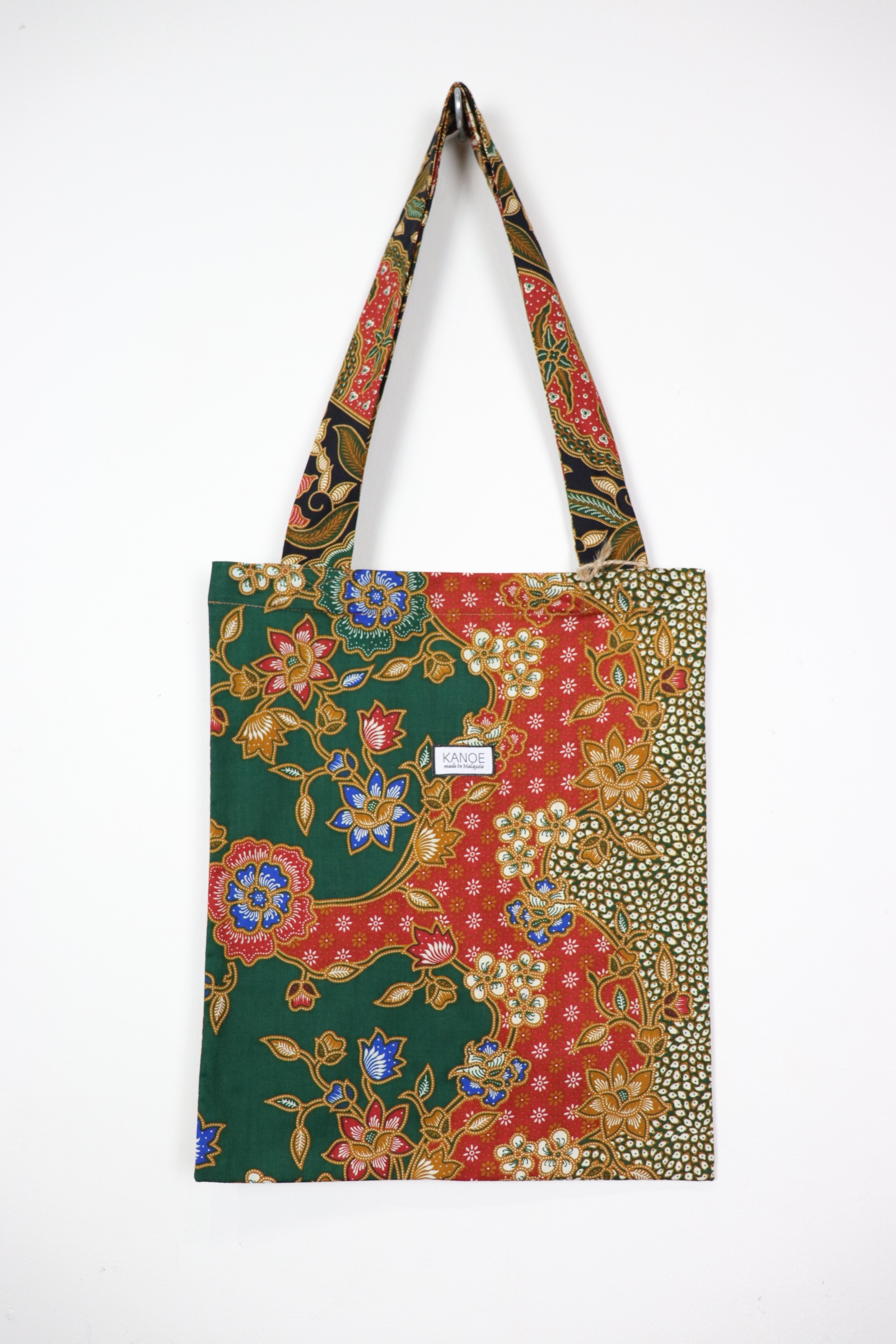 Batik Tote Bag (M) - River Garden