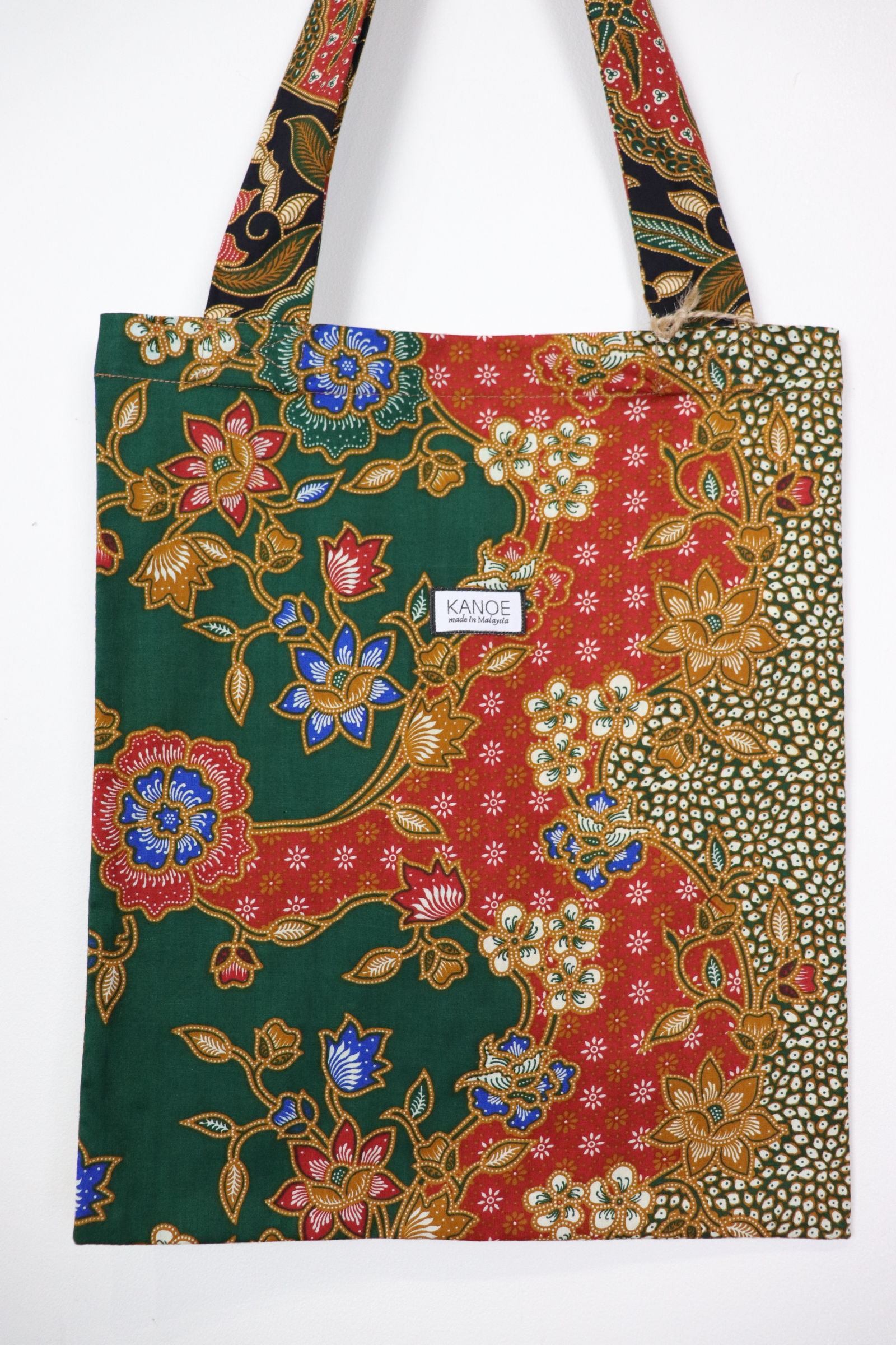 Batik Tote Bag (M) - River Garden