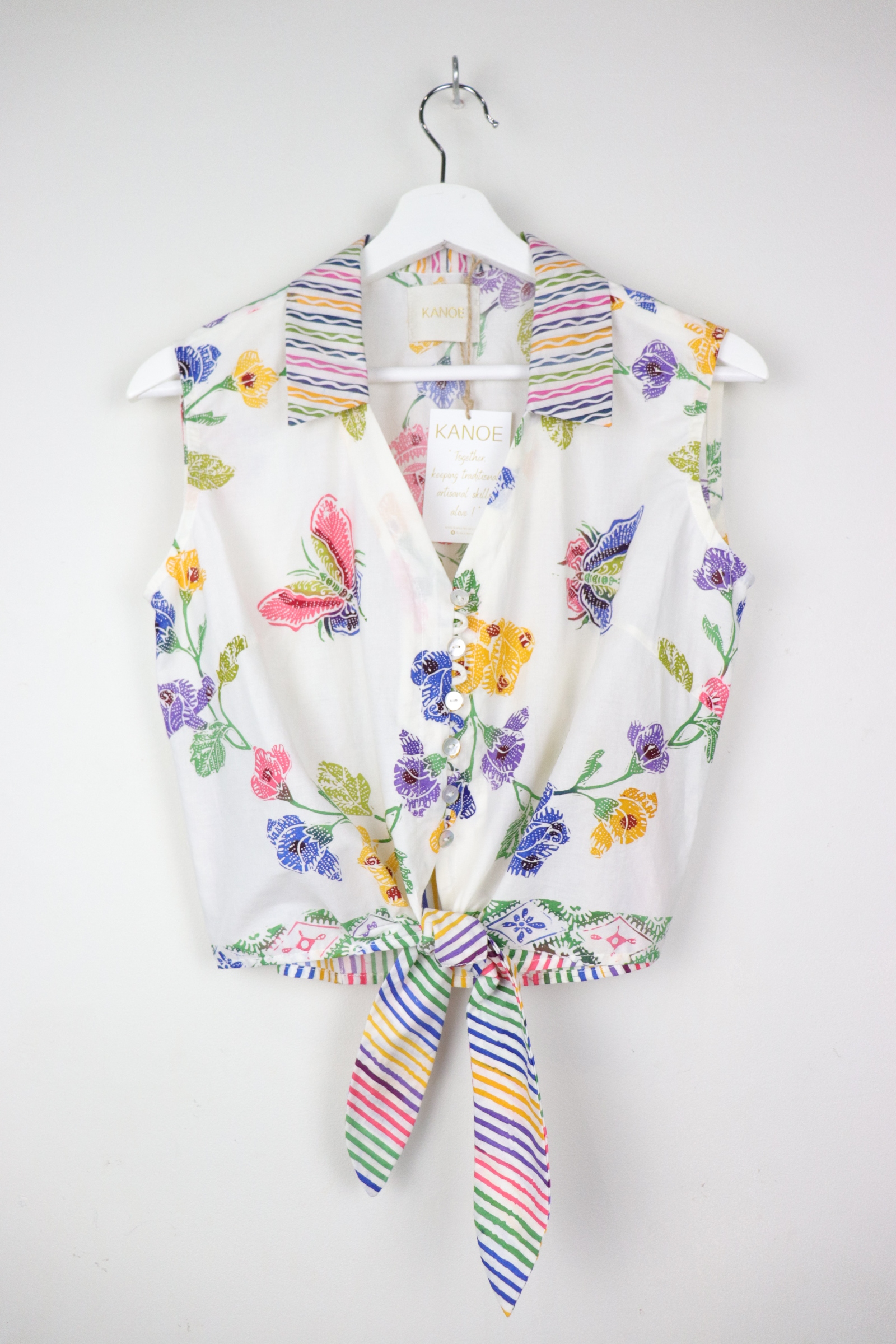 KANOE Classic Vintage Top - Eve ( Handstamped Batik )