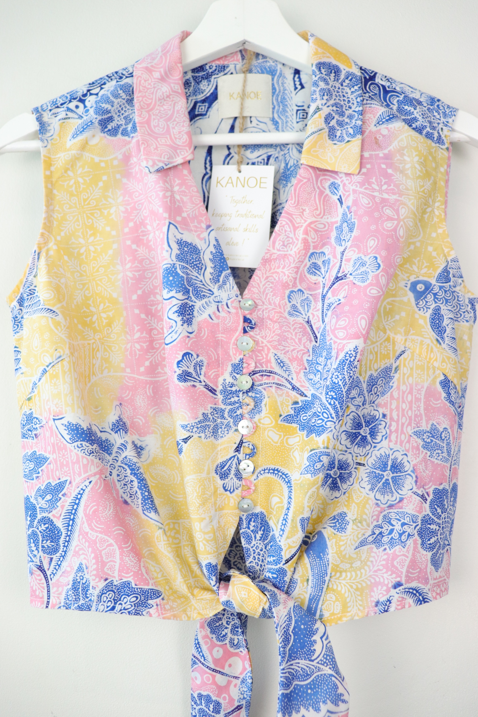 KANOE Classic Vintage Top - Kalani ( Handstamped Batik )