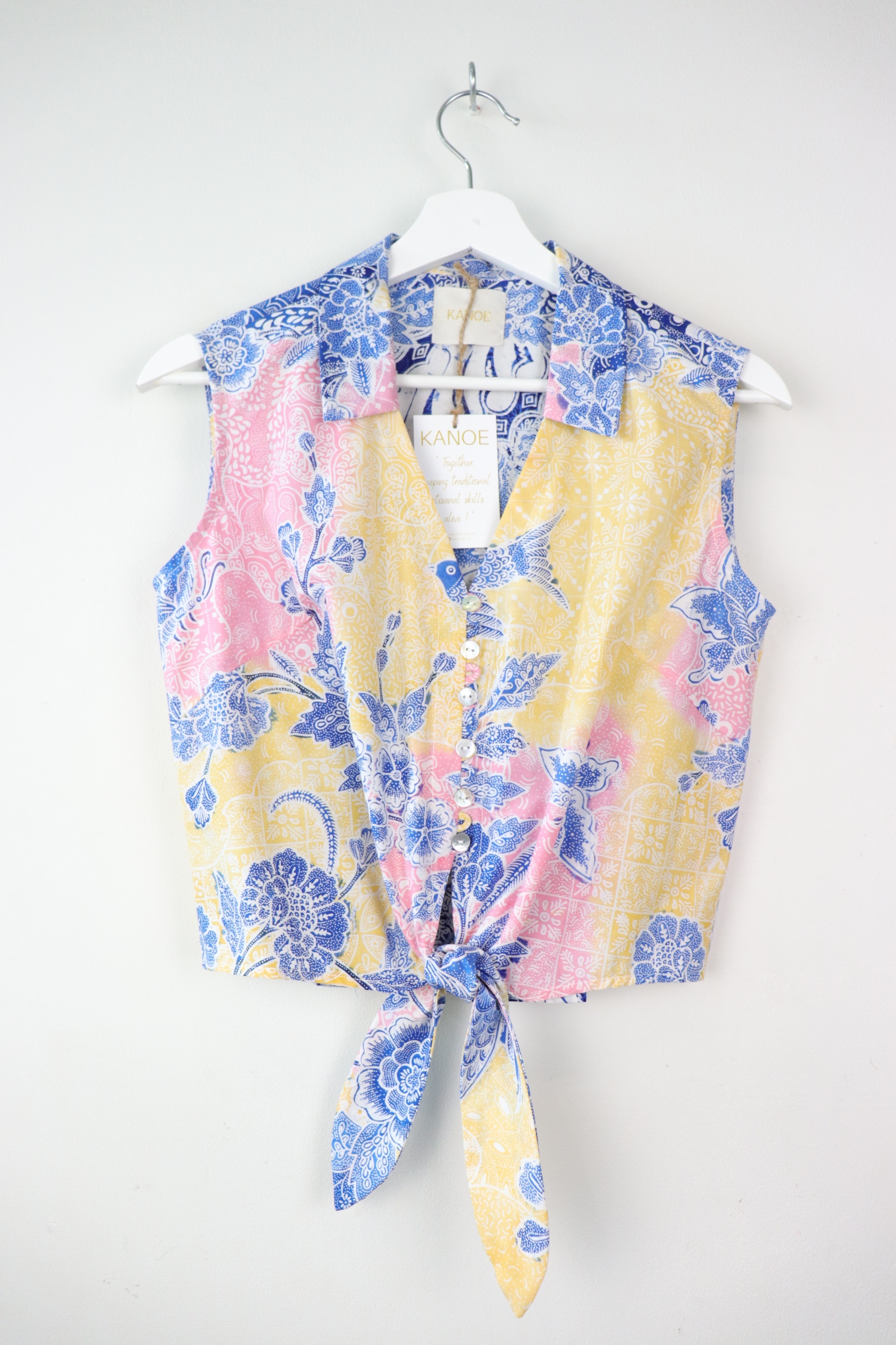 KANOE Classic Vintage Top - Emma ( Handstamped Batik )