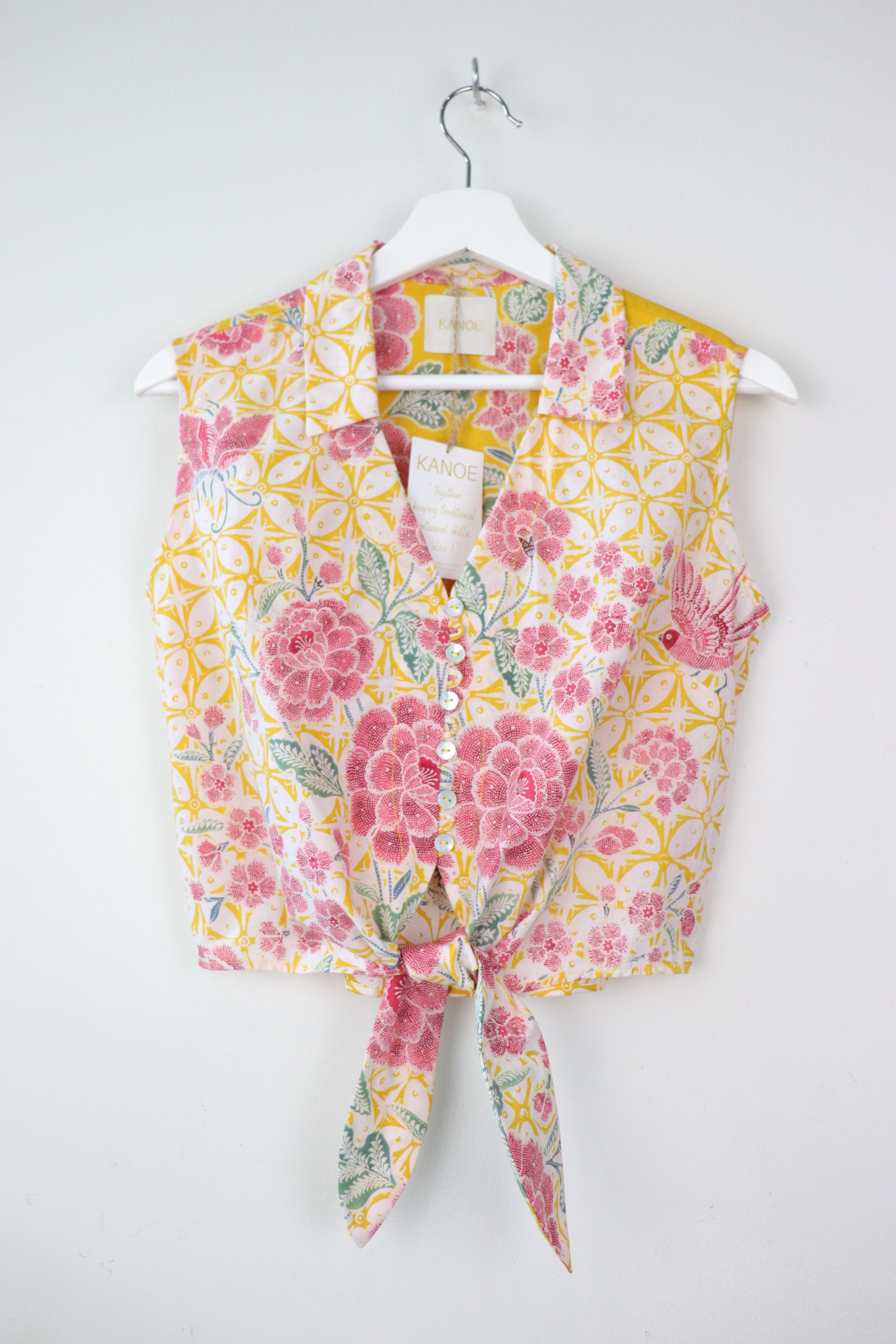 KANOE Classic Vintage Top - Daylight ( Handstamped Batik )