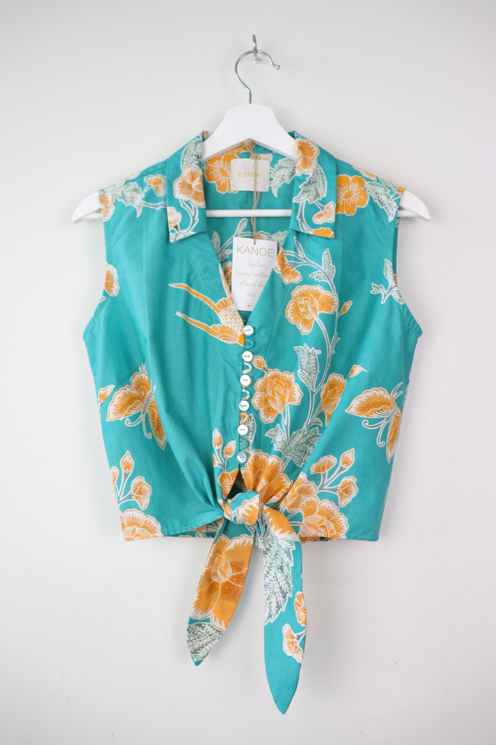 KANOE Classic Vintage Top - Tika ( Handstamped Batik )