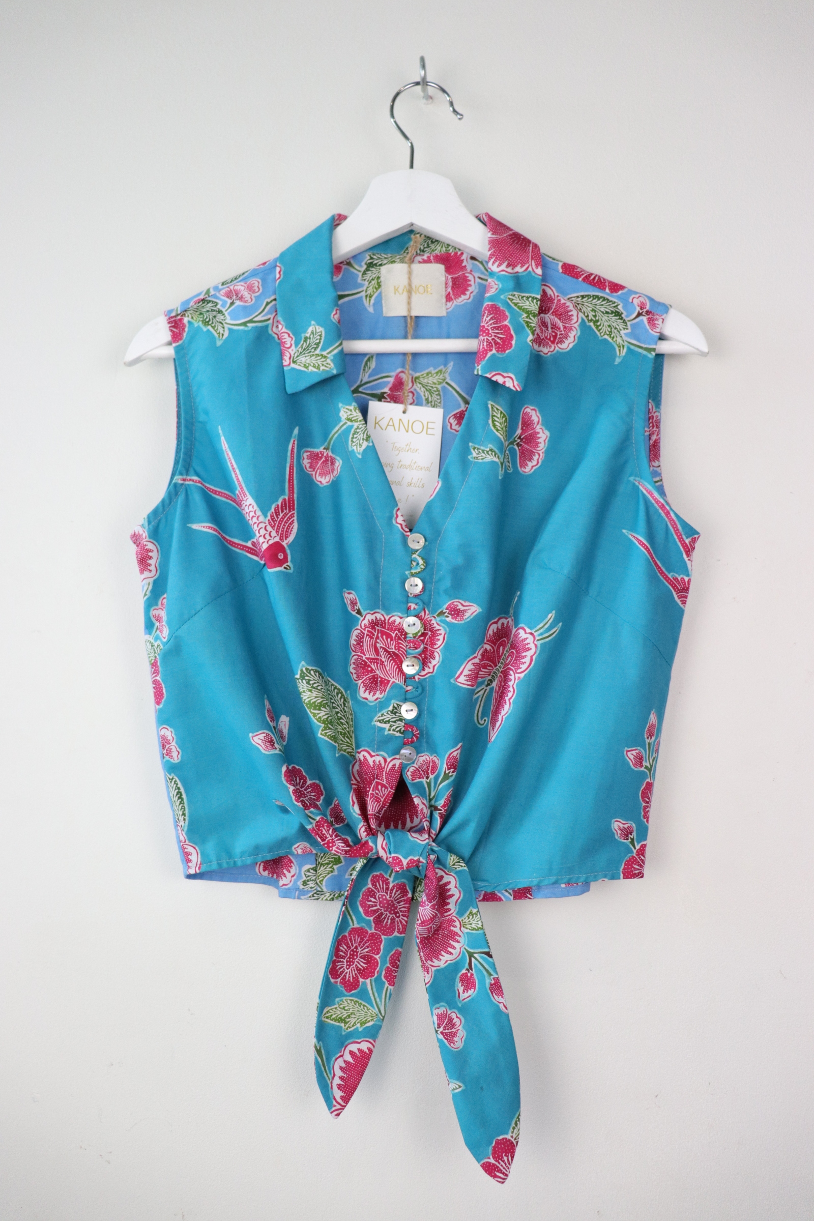 KANOE Classic Vintage Top - Sophie ( Handstamped Batik )