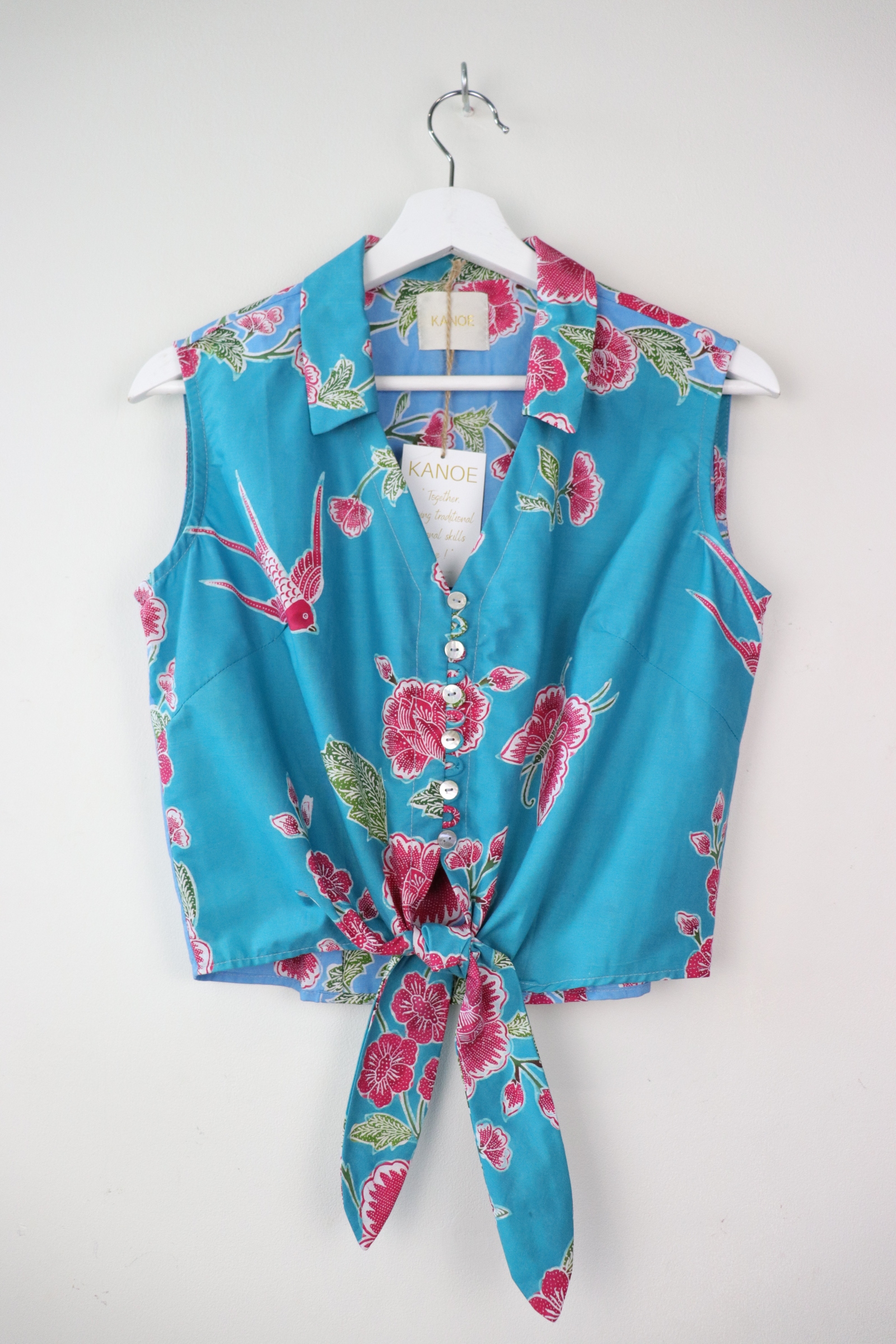 KANOE Classic Vintage Top - Sophie ( Handstamped Batik )