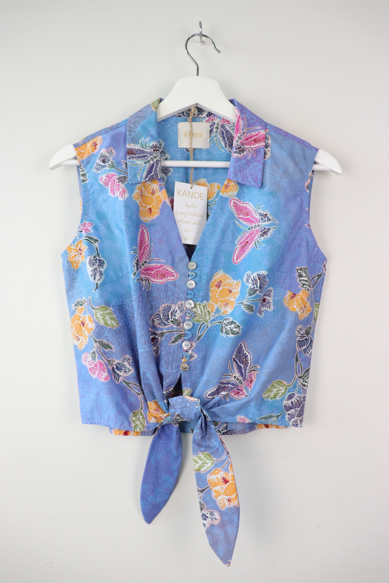 KANOE Classic Vintage Top - Laila ( Handstamped Batik )