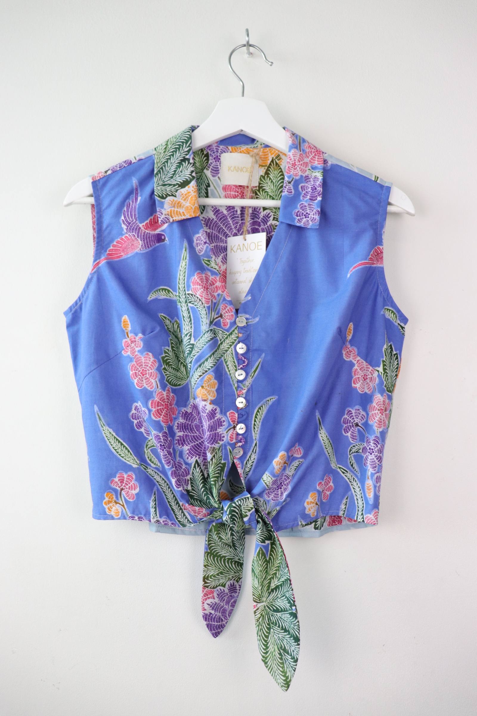 KANOE Classic Vintage Top - Keanu ( Handstamped Batik )