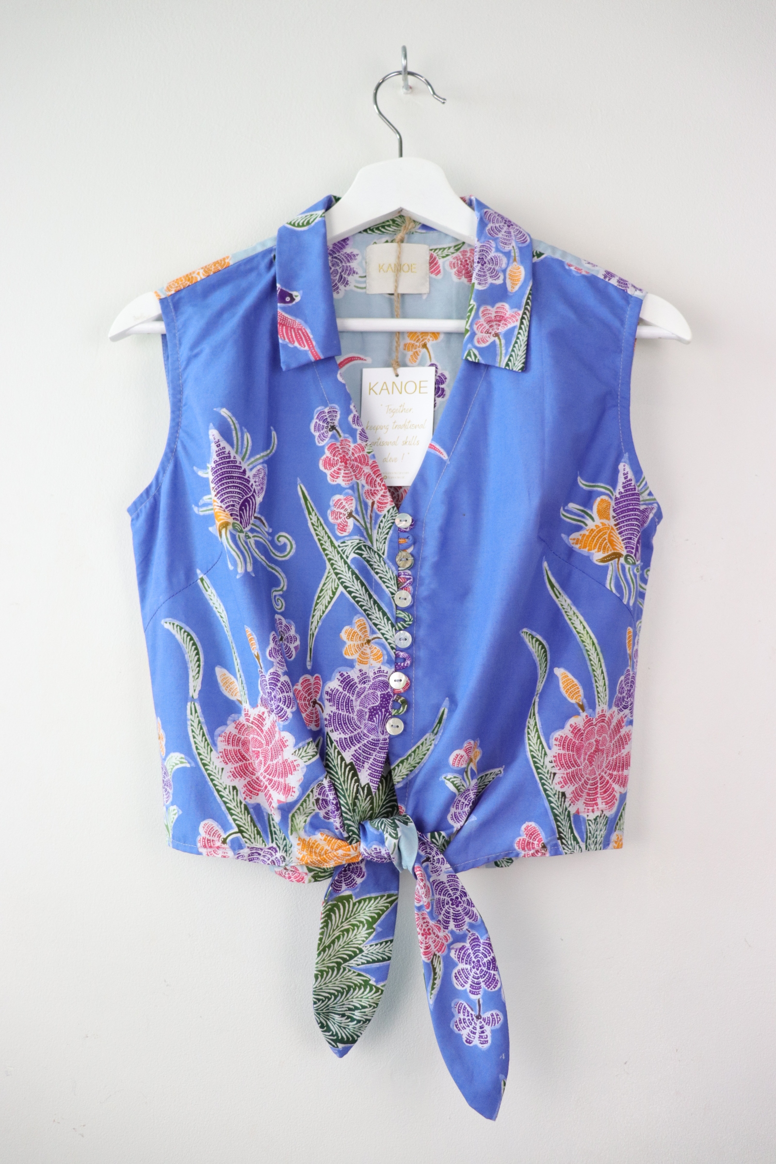 KANOE Classic Vintage Top - Kaeya ( Handstamped Batik )